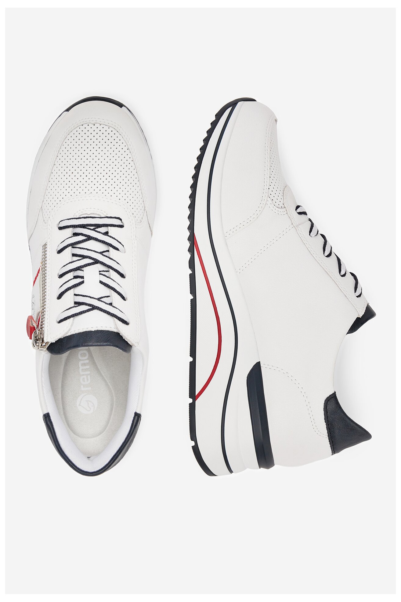 Tornacipő Remonte D0T04-81 FEHÉR