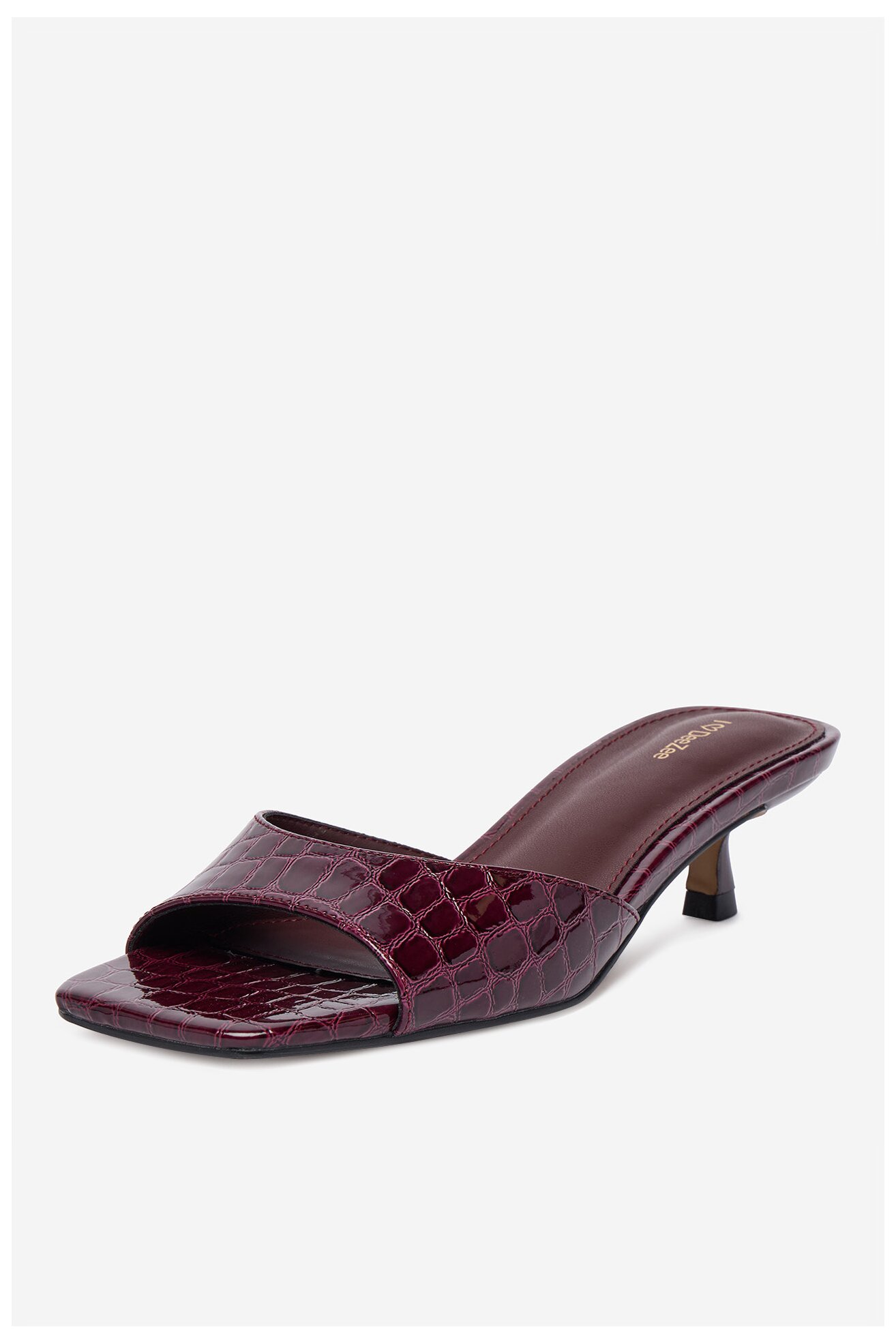 Klapki DeeZee CEO-TS6253-01 Bordowy