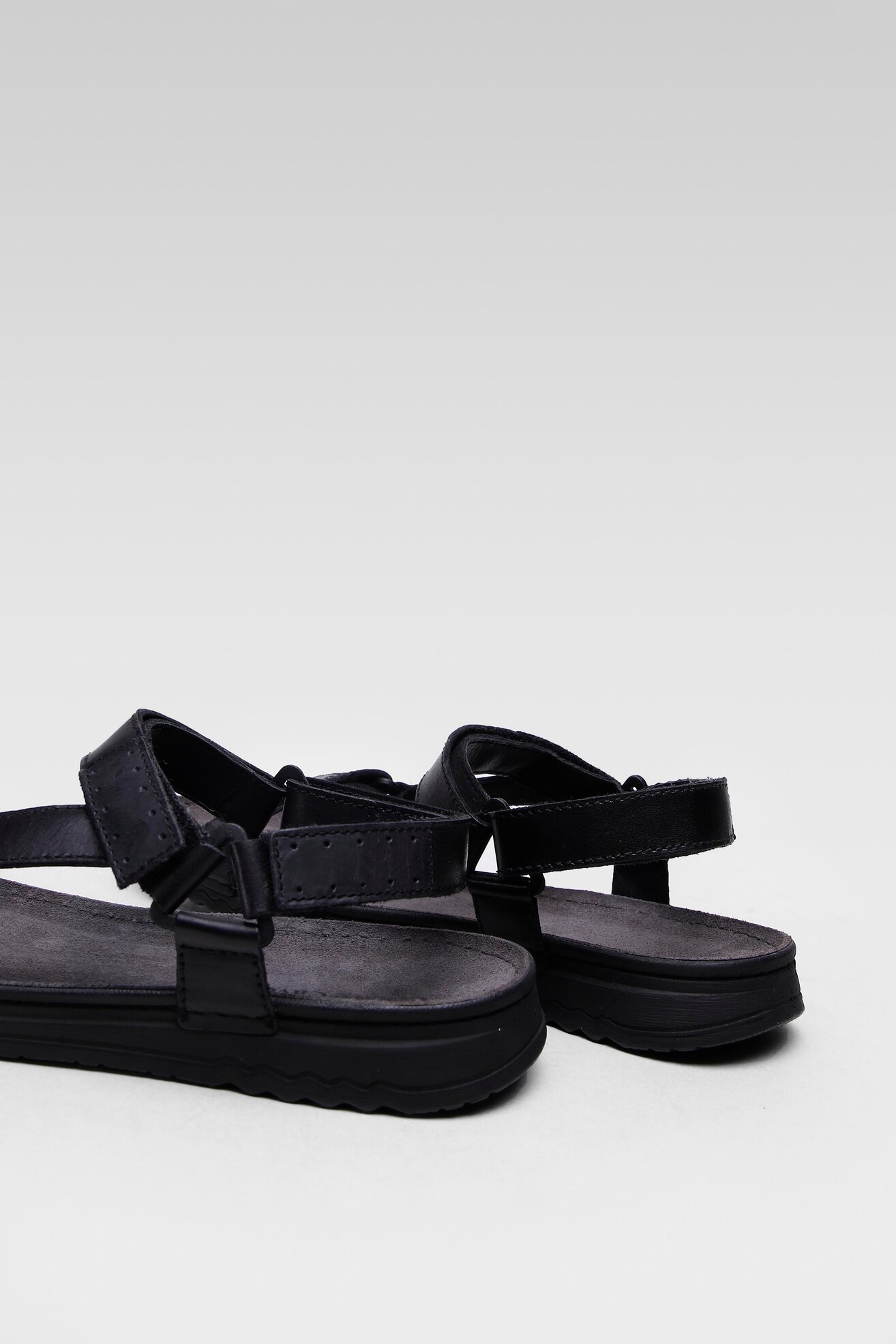 Sandały Cesare Cave MI07-A612-A412-17 Czarny