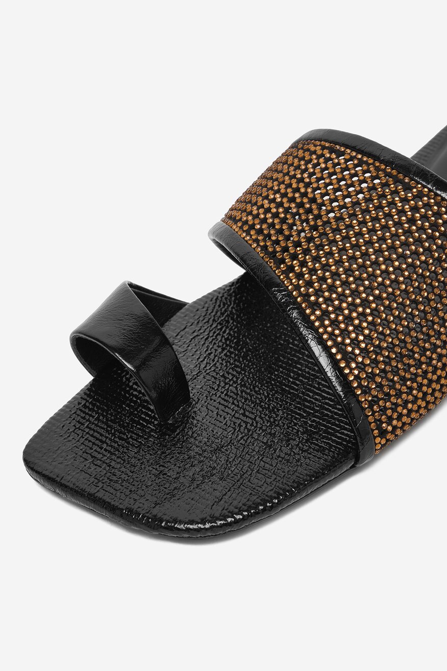 EVA MINGE - Japonki skórzane - 5906751804384