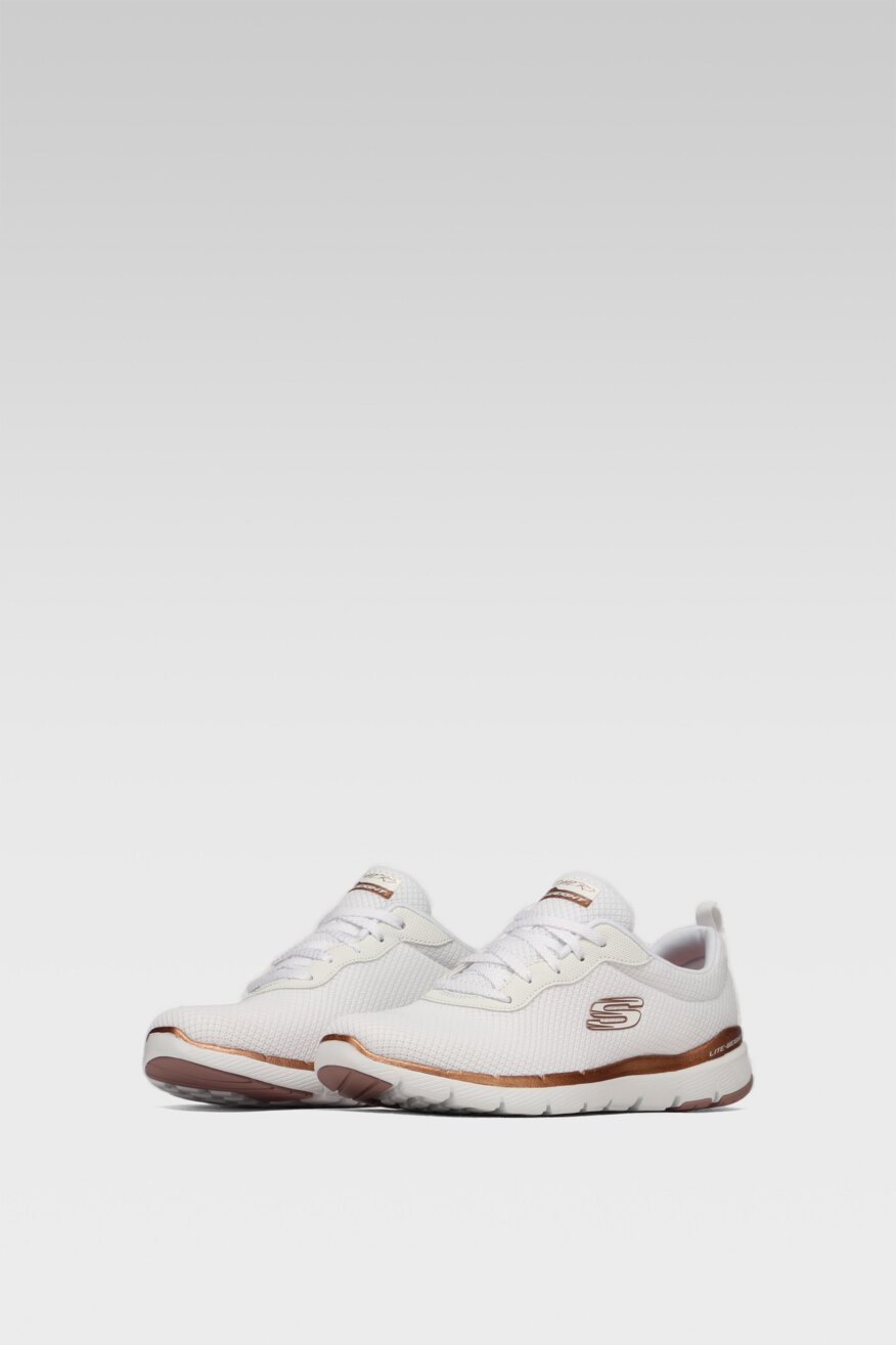 
                Skechers - Obuwie sportowe pastelowe białe - 5903698447186