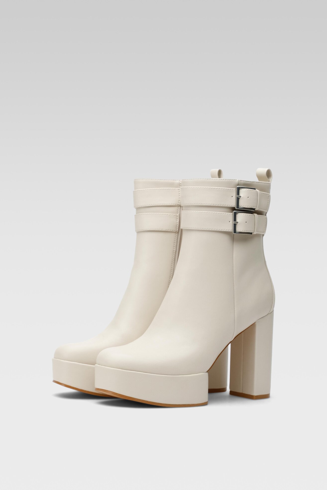 Botki Jenny Fairy PLATFORM-01KW Beżowy