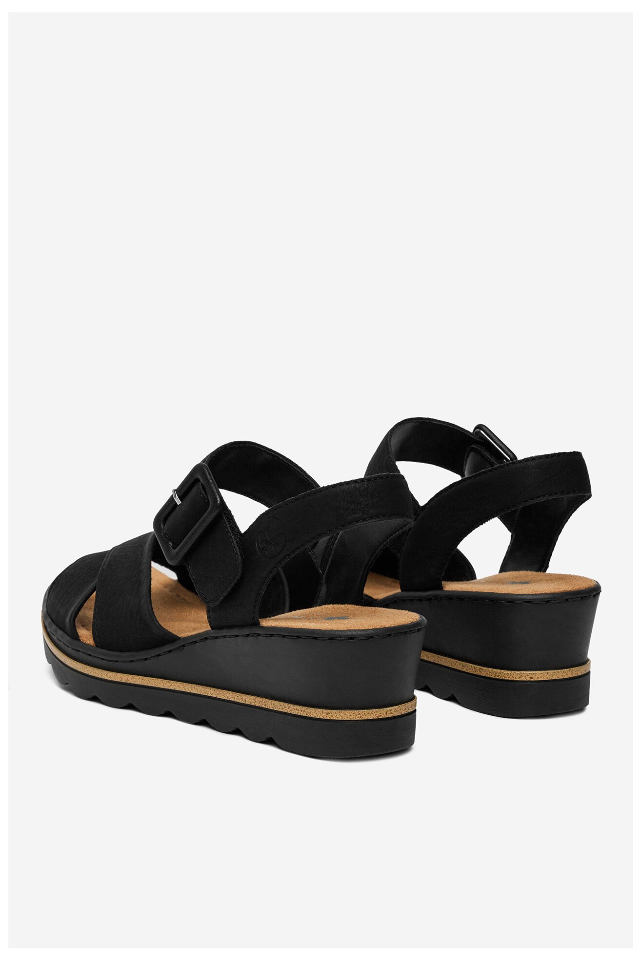 Sandale Rieker 67463-00 NEGRU