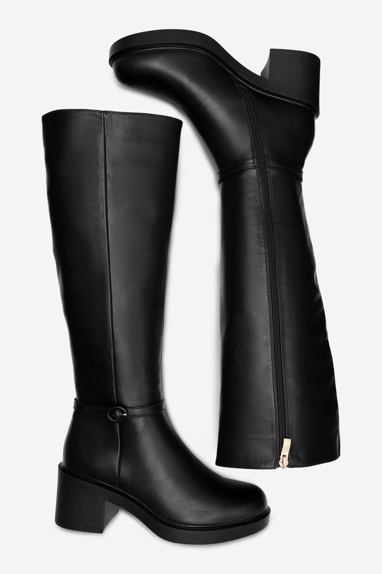 Kozaki Jenny Fairy FLAVIA HL80050-5 Czarny