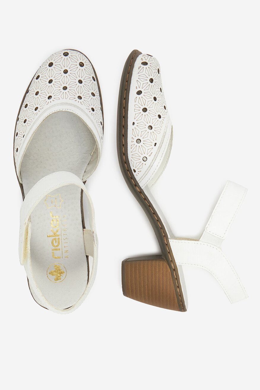 
                Rieker - Sandały skórzane - 2230078405140