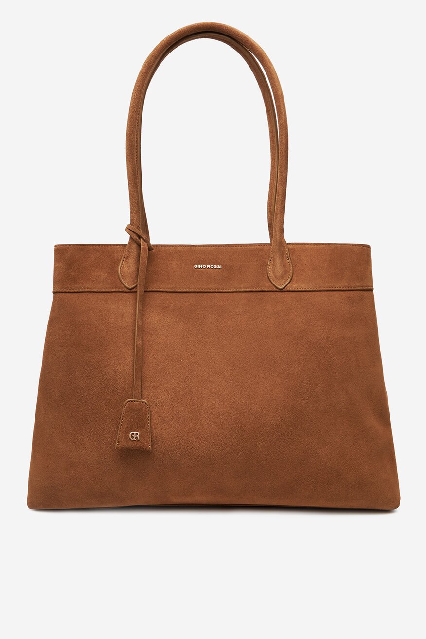 
                Дамска чанта Gino Rossi КАМЕЛ - 5906751377468
