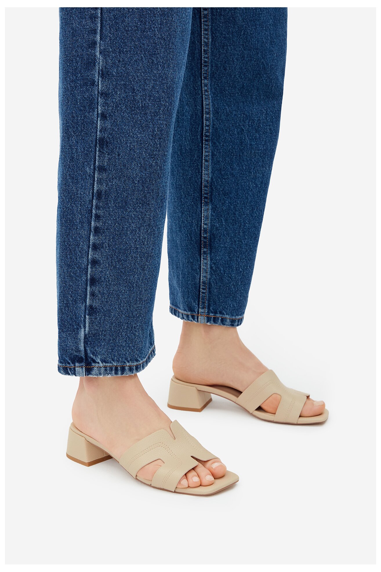 Klapki Jenny R255SS00541 Beżowy