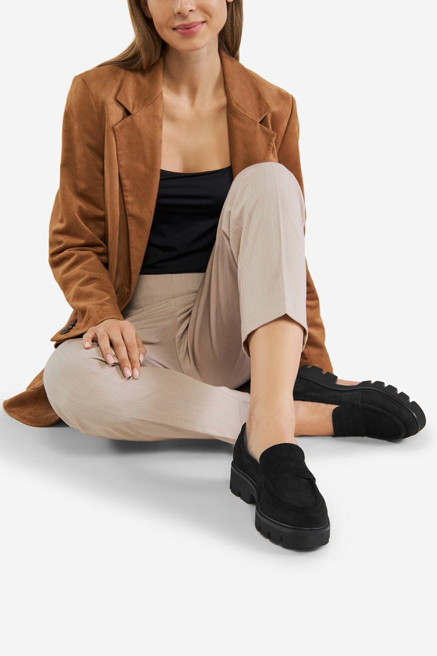 Mocasini Badura NEGRU - 5903698620305