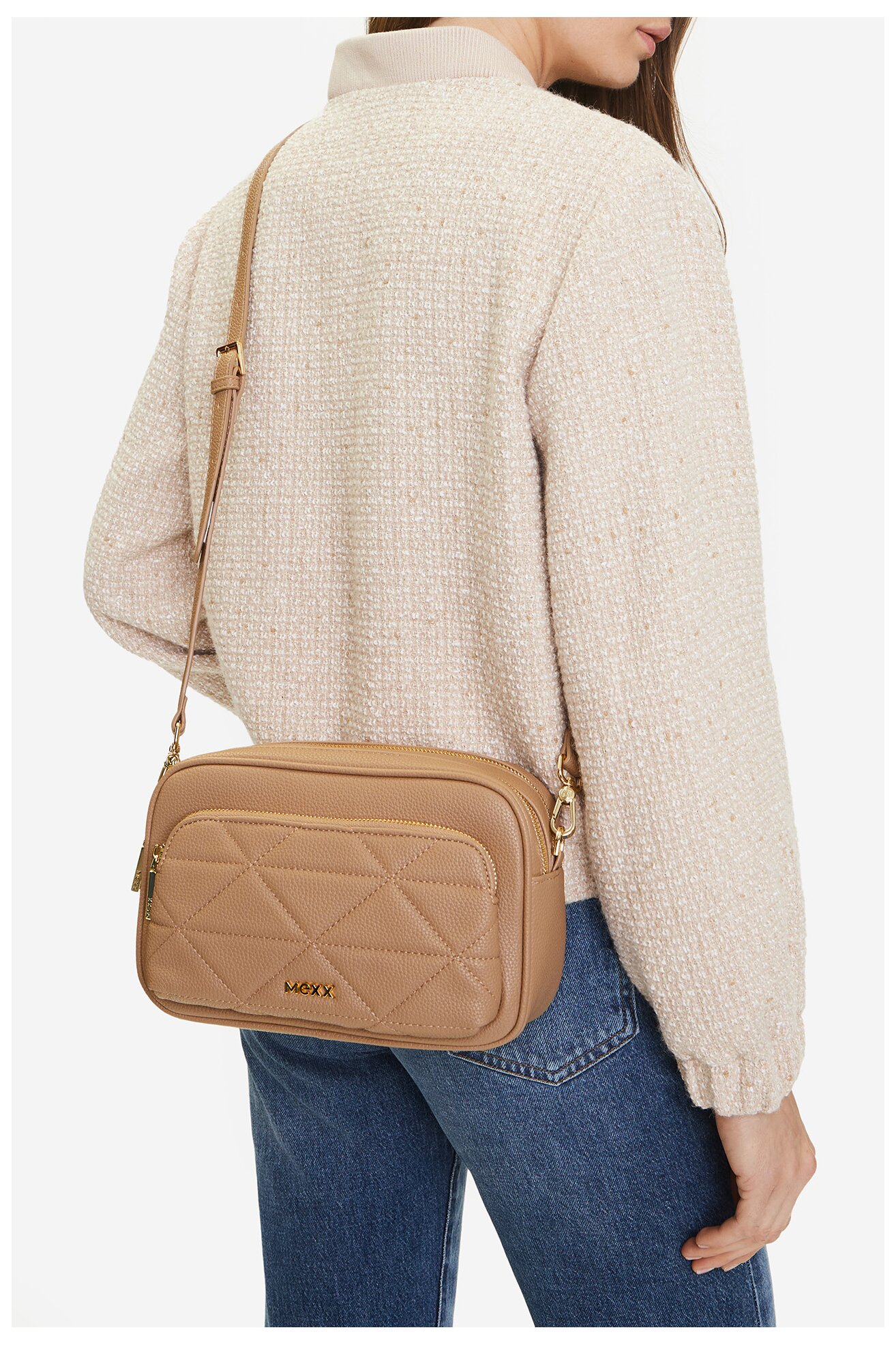 Дамска чанта Mexx C-MEXX-L-010-08 КАМЕЛ