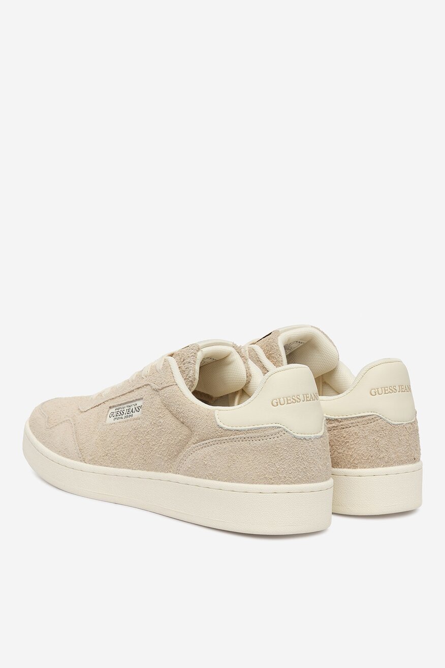 
                GUESS JEANS - Sneakersy skórzane - 5906751657461