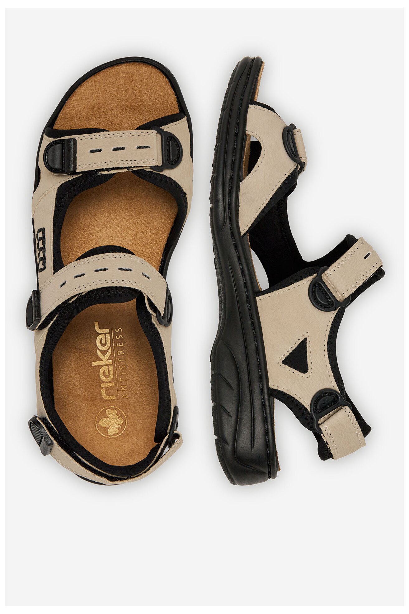 Сандали Rieker CEO-64582-60 ТЪМНОБЕЖОВ