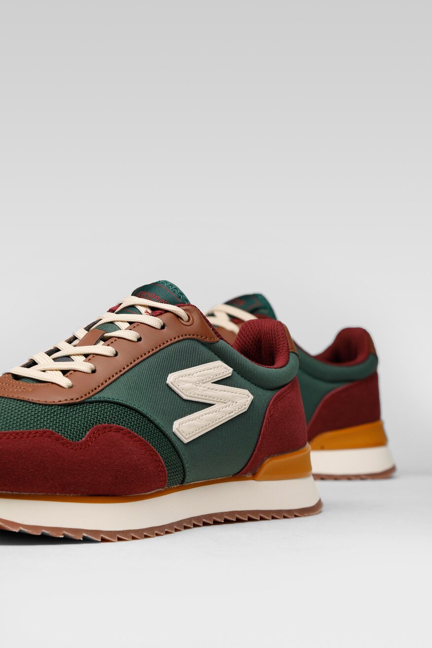 Sprandi - Obuwie sportowe zielone sznurowane - 5903698939254