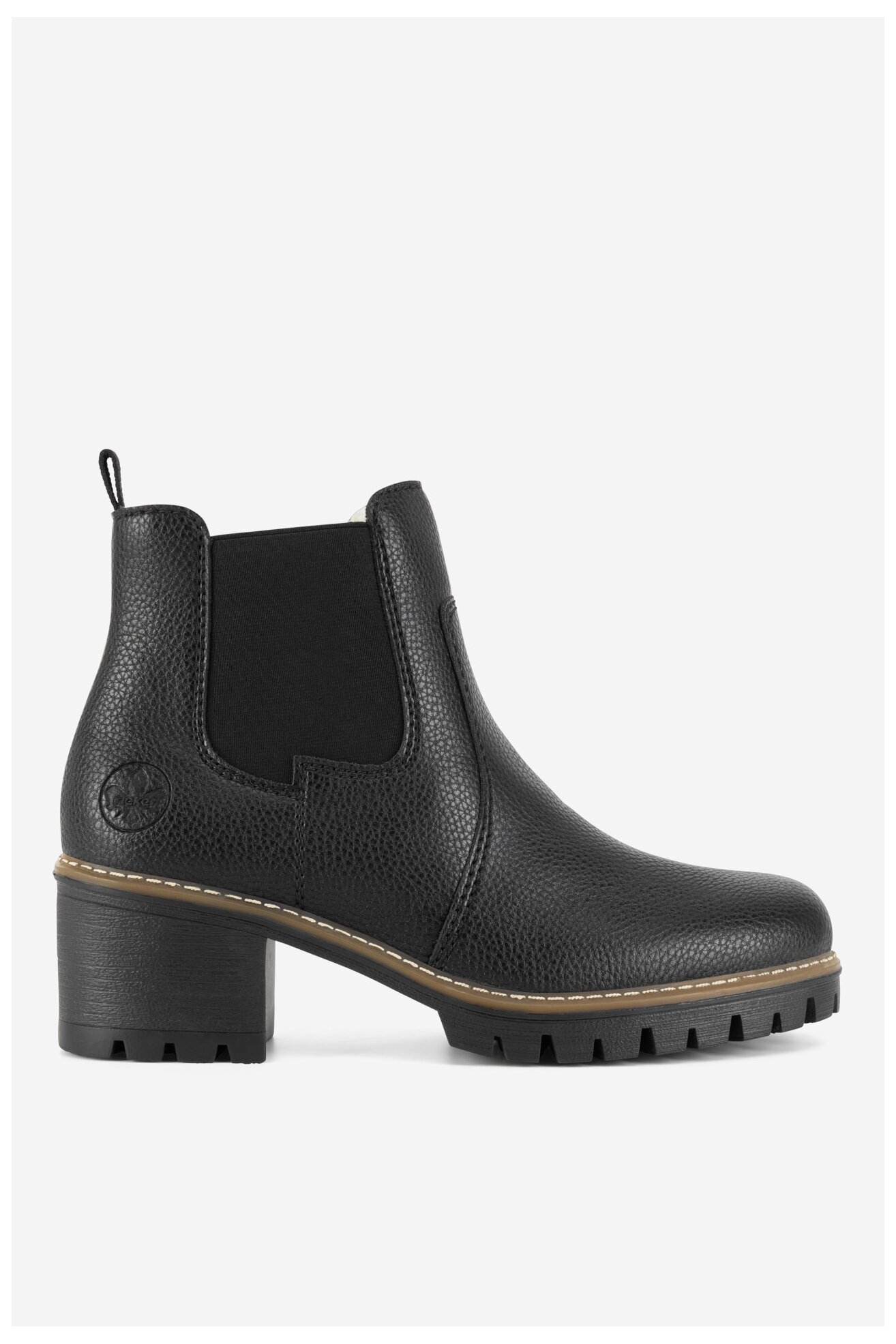 Botki Rieker Y8650-00 Czarny