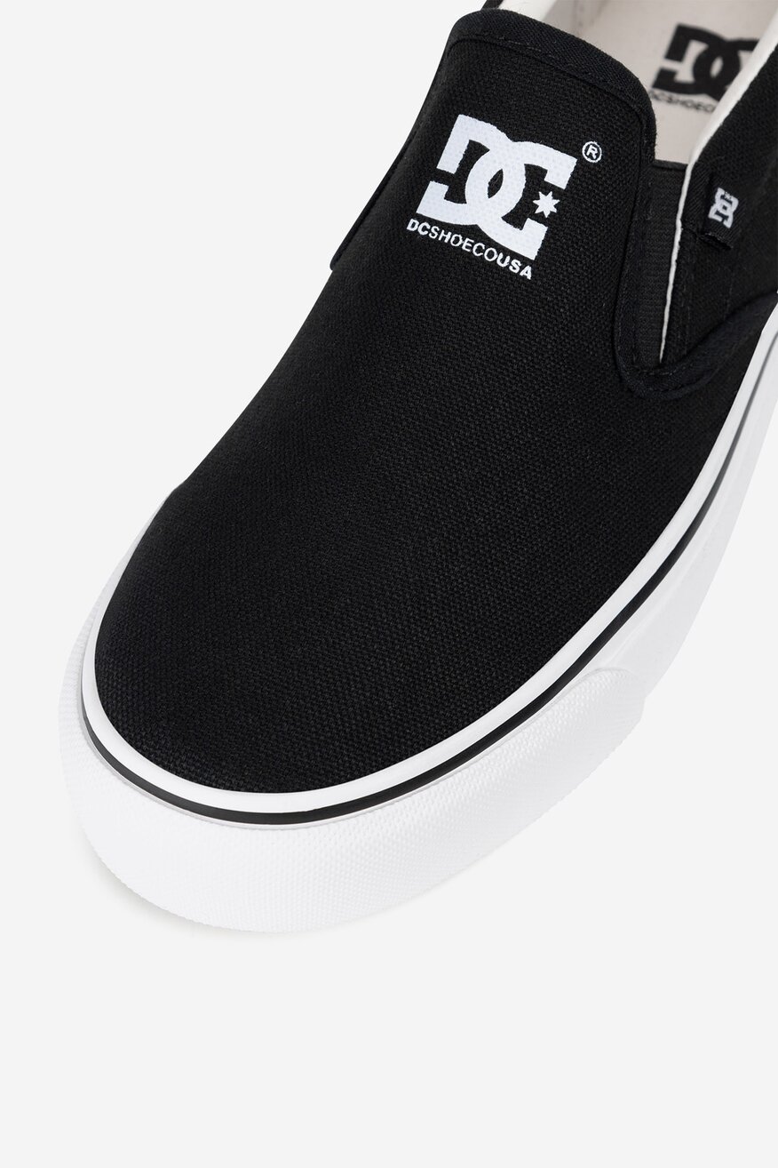 Plátěná obuv DC Shoes ČERNÁ - 5903698019611