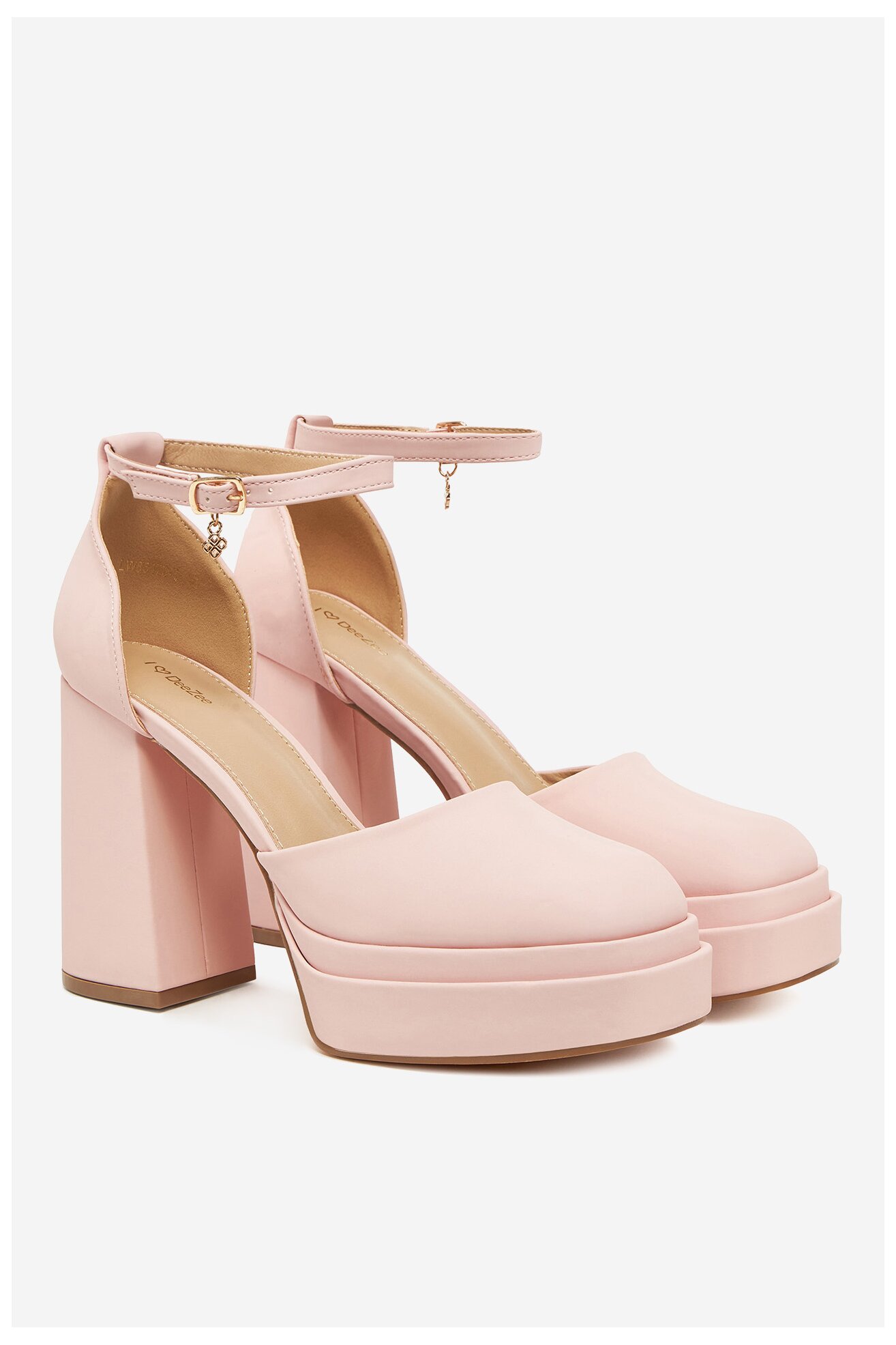 Czółenka DeeZee LW85478-6 Różowy