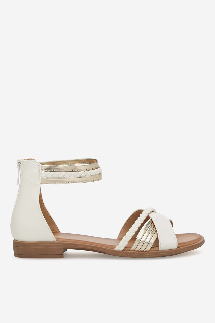 Sandale Clara Barson ALB - 5905588549673