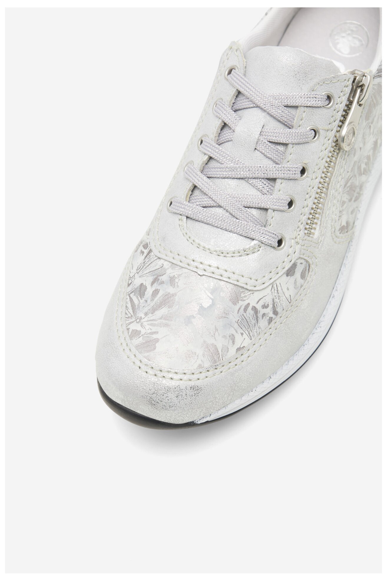 Tornacipő Rieker N1112-80 EZÜST