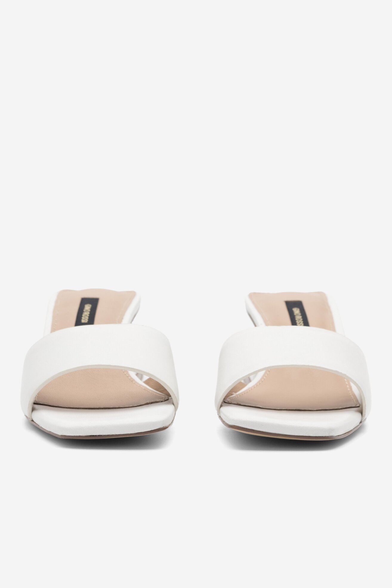 Klapki Gino Rossi YASSMIN-108130 Biały