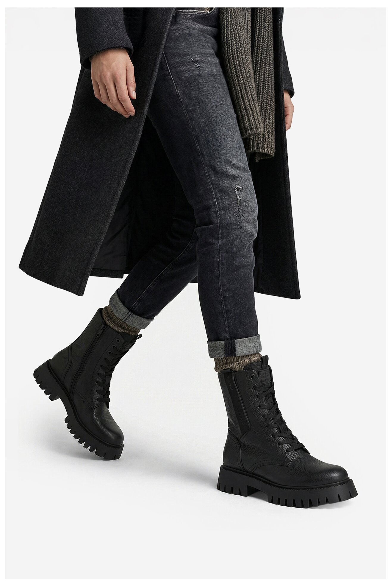 Csizma G-STAR RAW CEO-WI23-LADIES-02 FEKETE