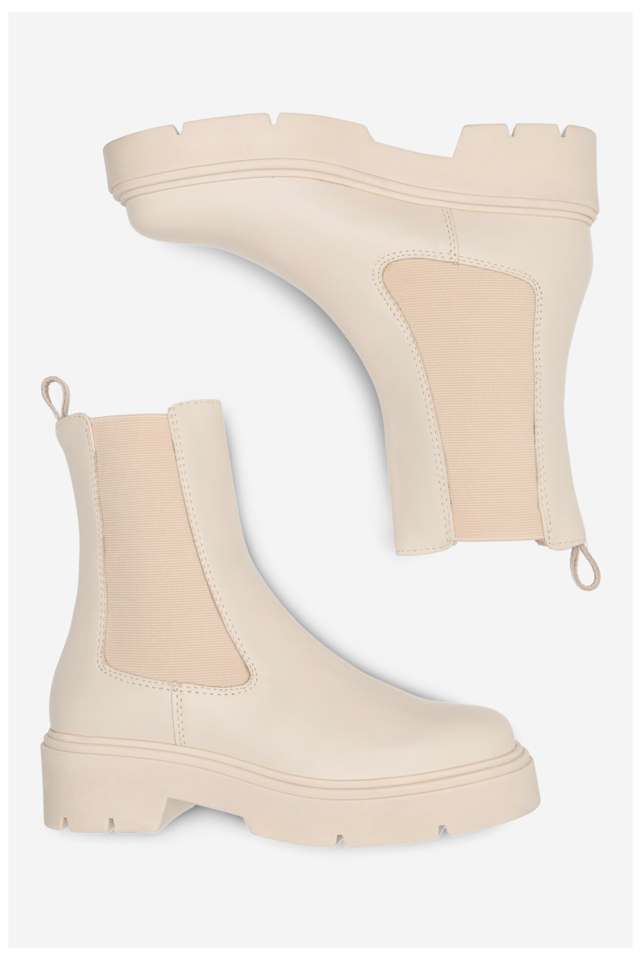 Botki Gino Rossi RST-GALLIE-06 Beżowy