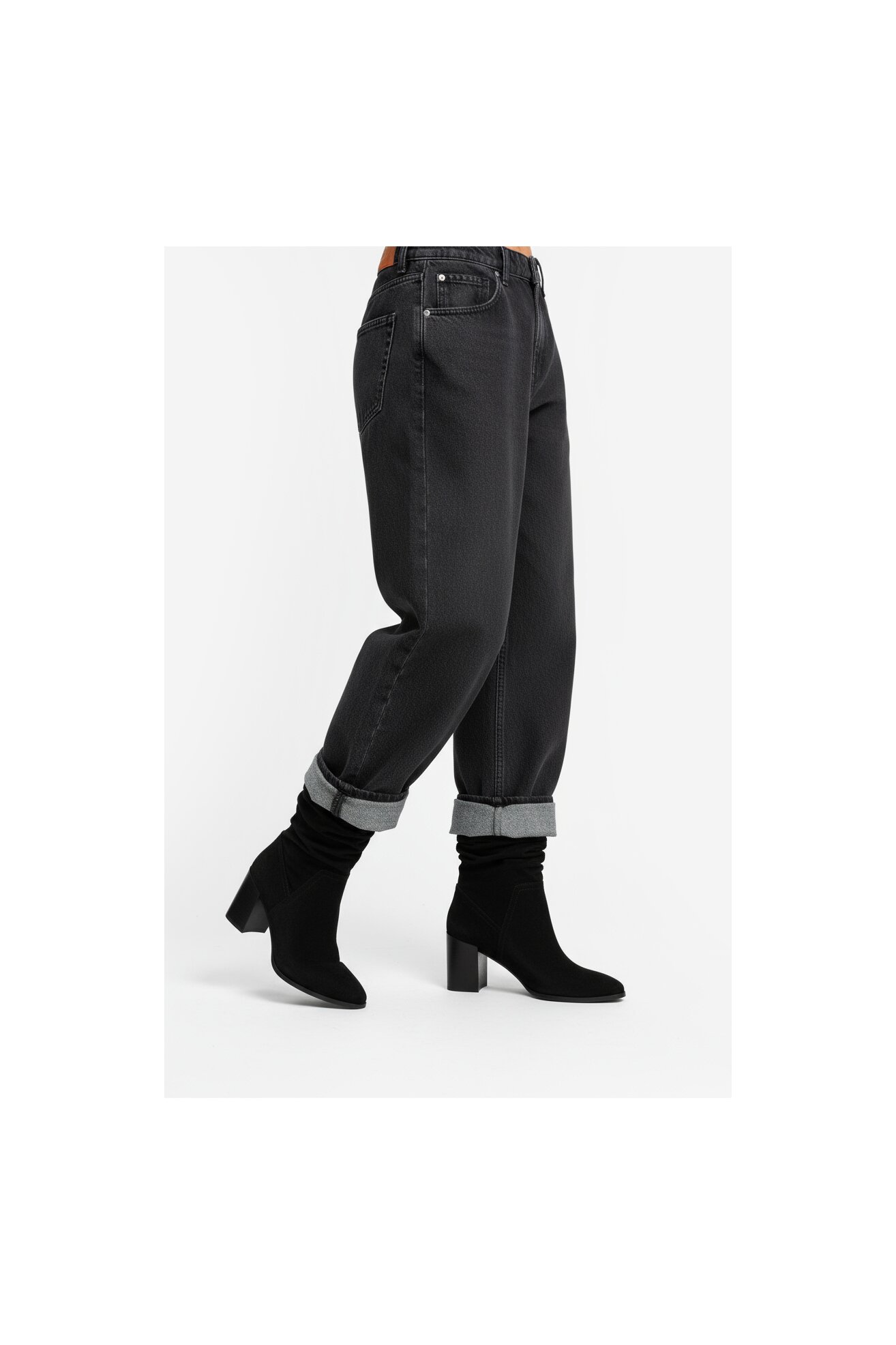 Botki NINE WEST CEO-JAMILAH-01 Czarny