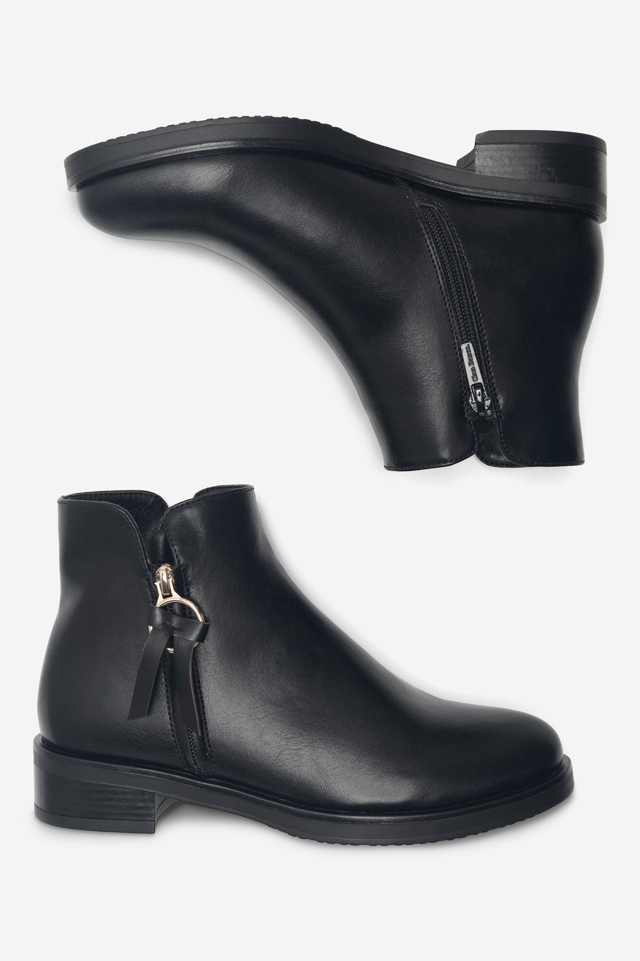 Kratke čizme Clara Barson ZOYA WS5292-13 CRNA