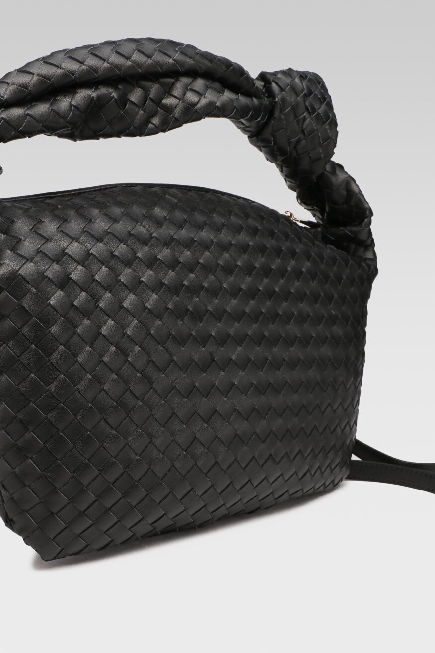 
                Gino Rossi - Torebka skórzana czarna - 5903698604756