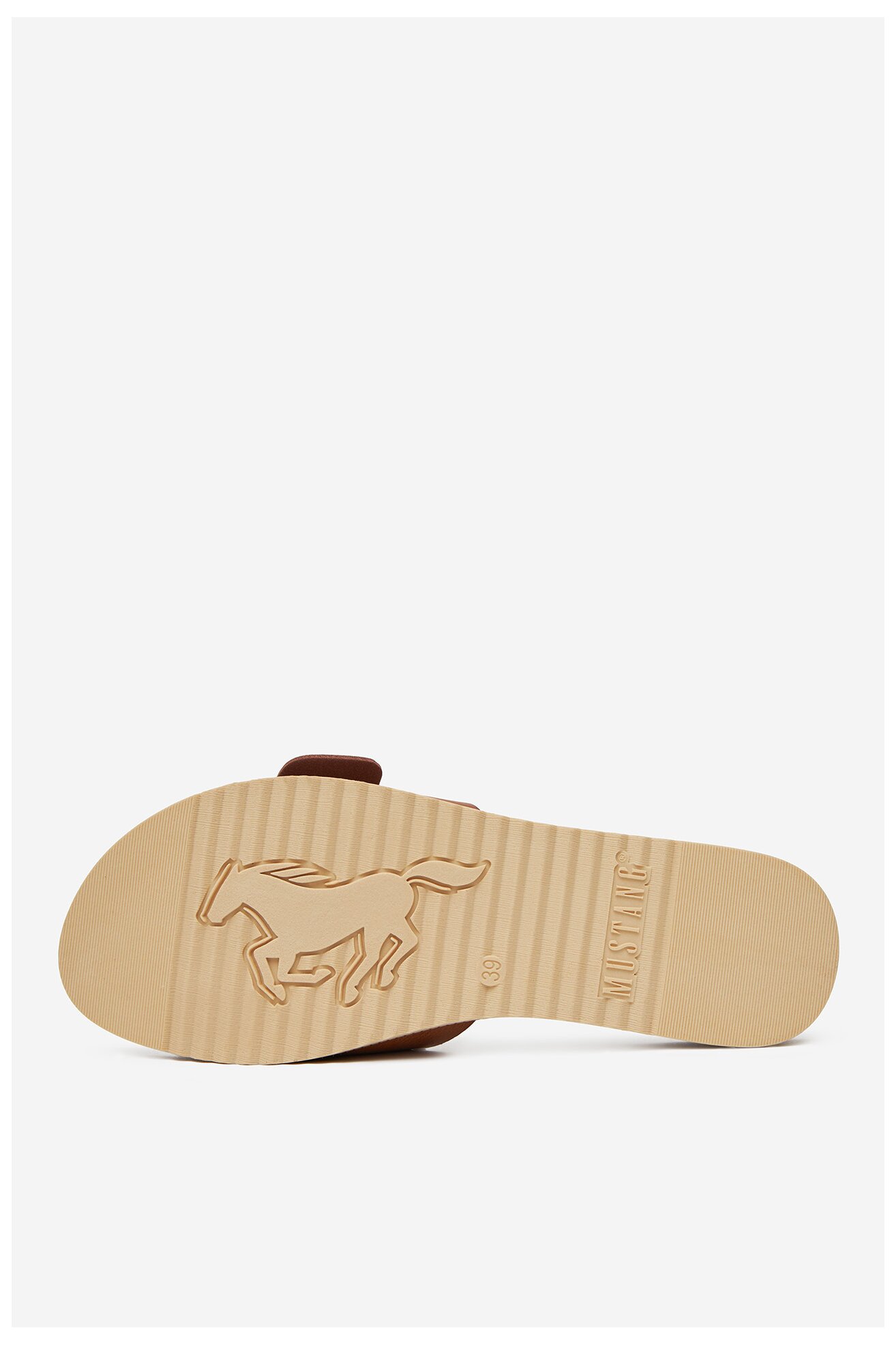 Papuče Mustang 1392-707 SVETLO BRAON