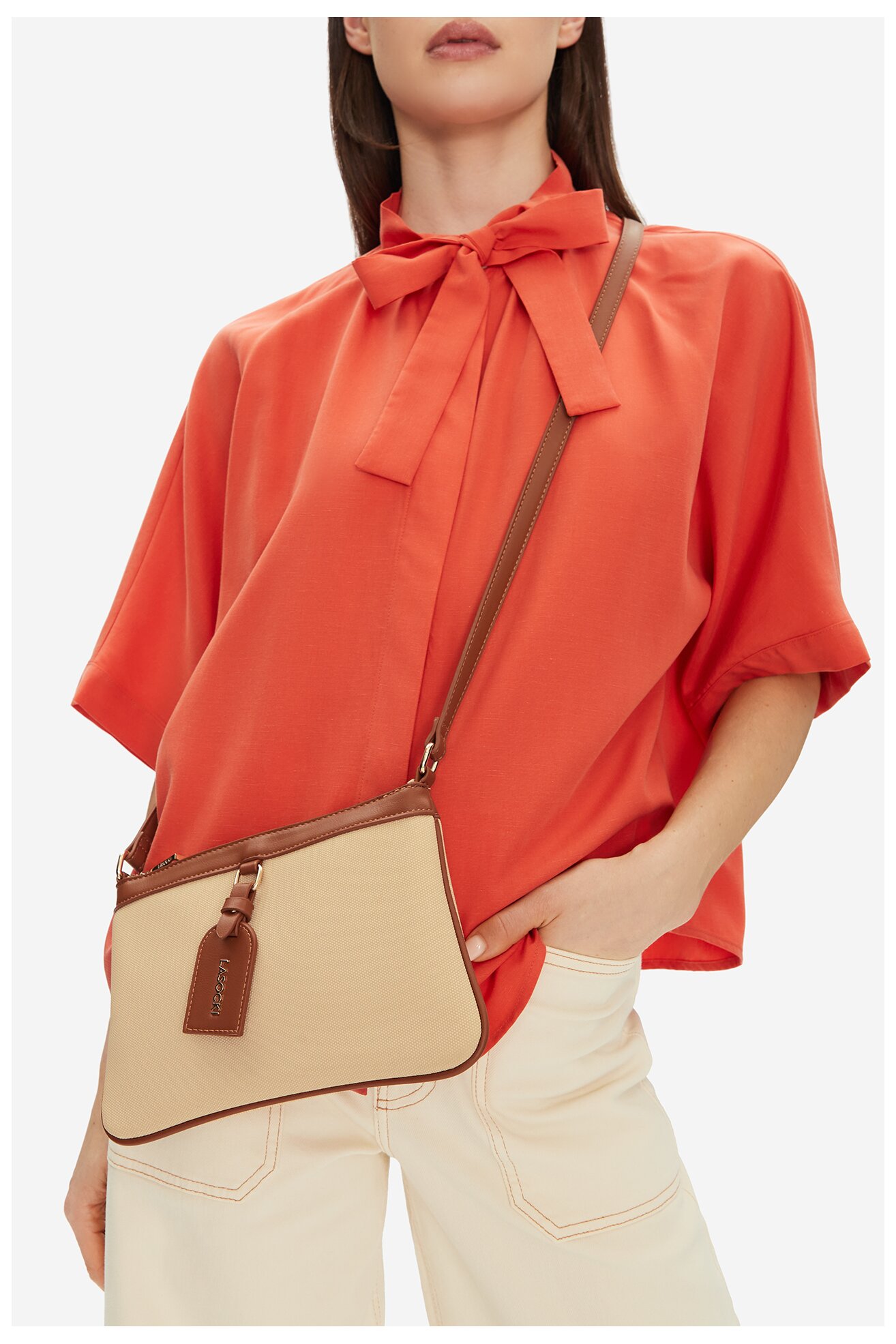 Kézitáska Lasocki LSK-O-004-07 CAMEL