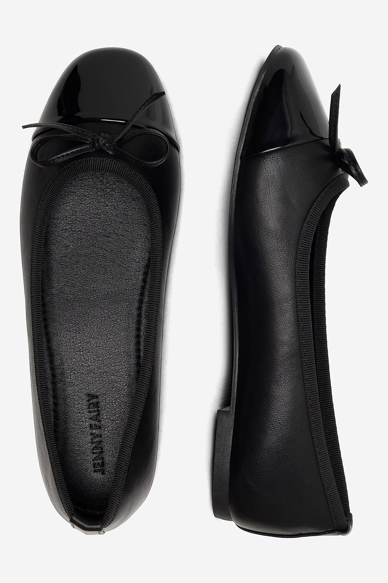 Baleriny Jenny Fairy RHONDA CMAK68-1 Czarny