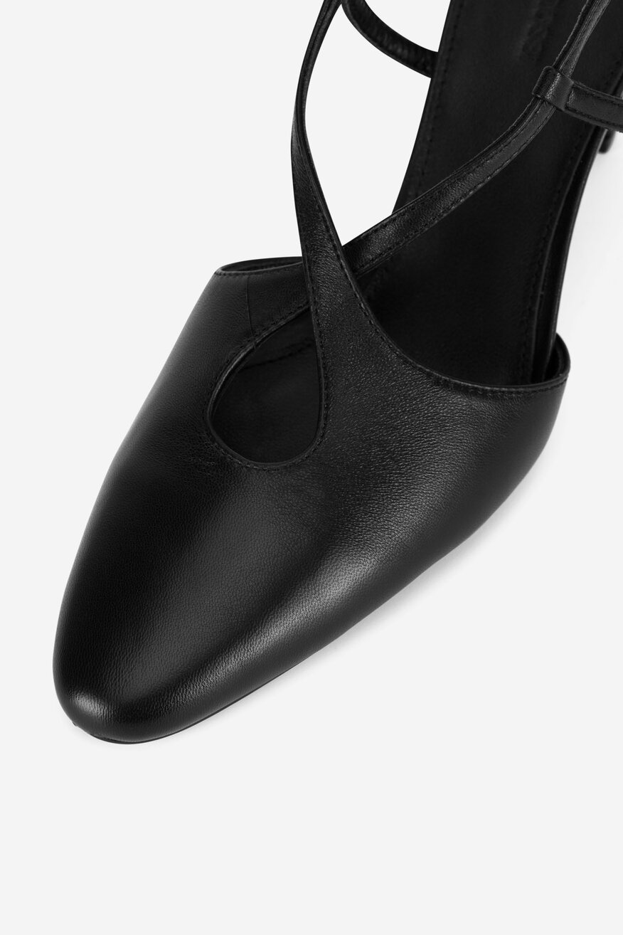 Pantofi cu toc Gino Rossi NEGRU - 5903698588315