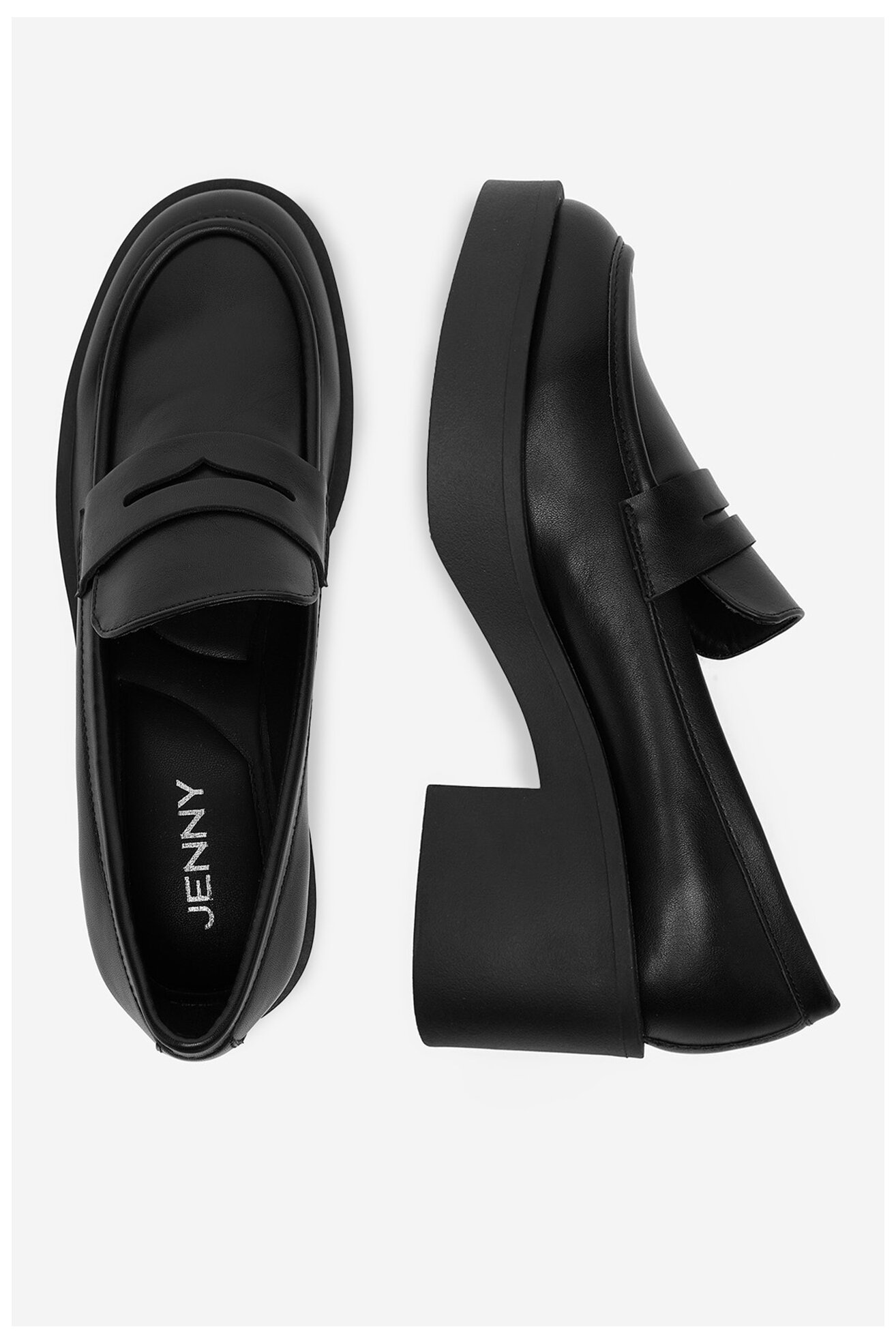 Mokaszin Jenny CEO-R25SS05882 FEKETE