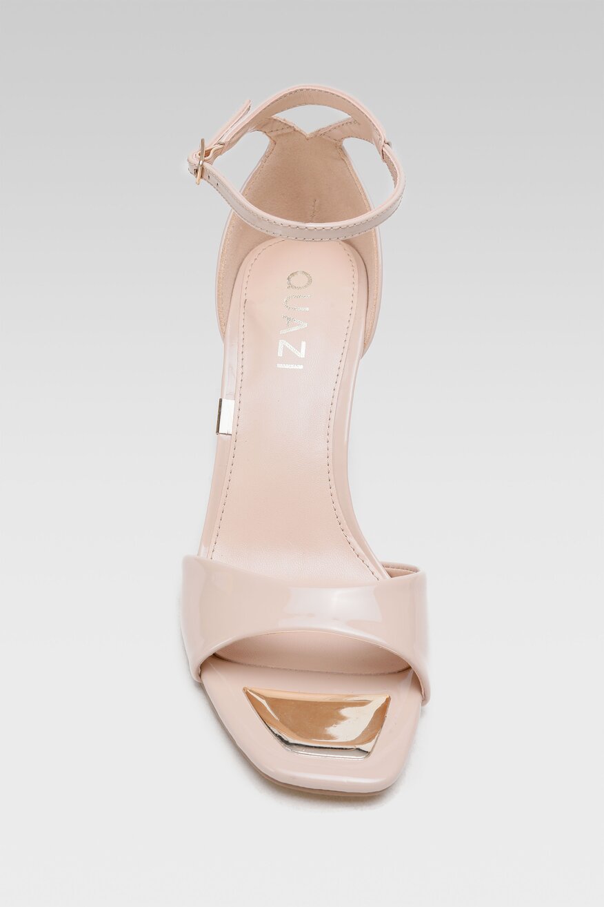 
                Quazi - Sandały na szpilce - 5904248301569