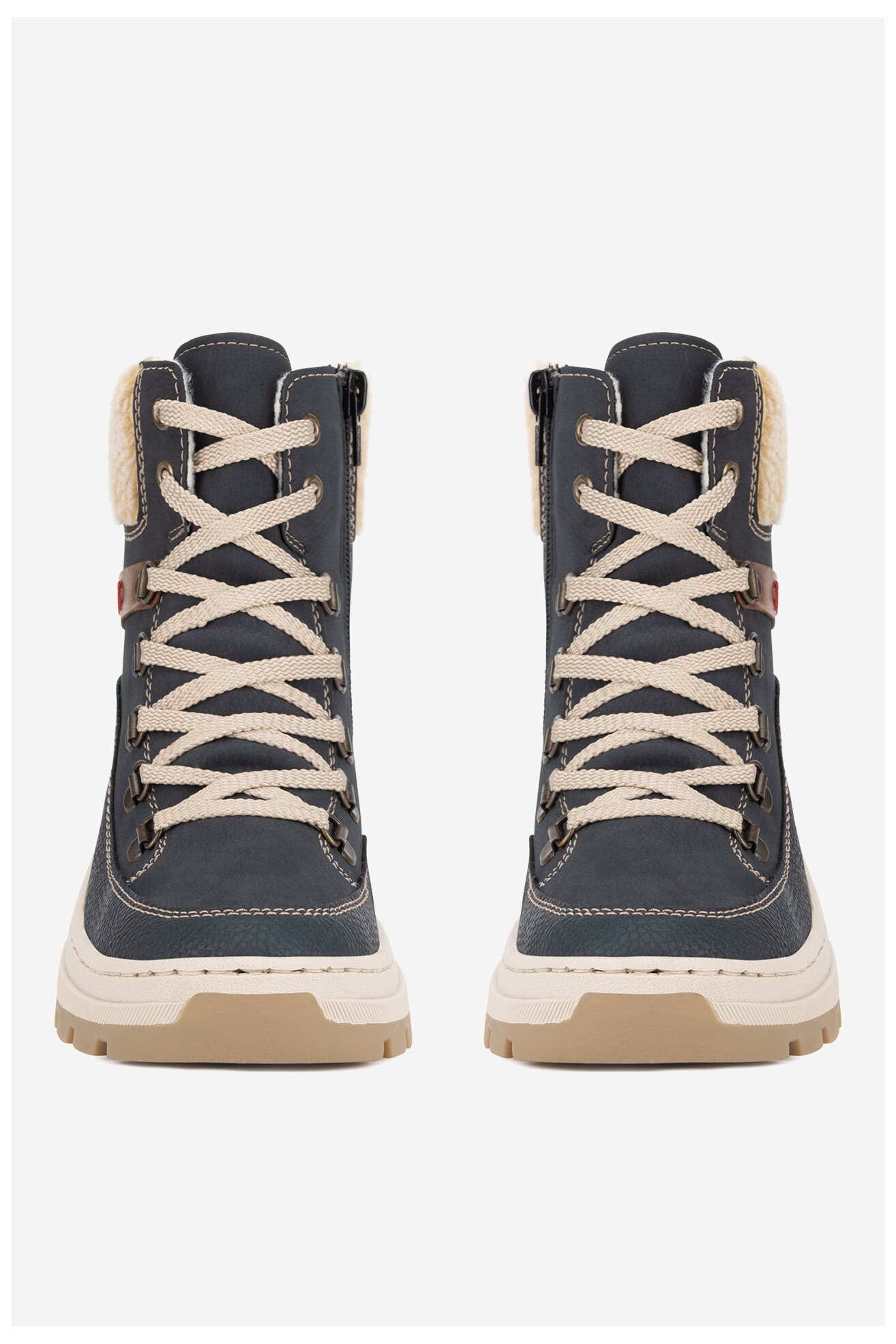 Bocanci Rieker X9338-14 ALBASTRU