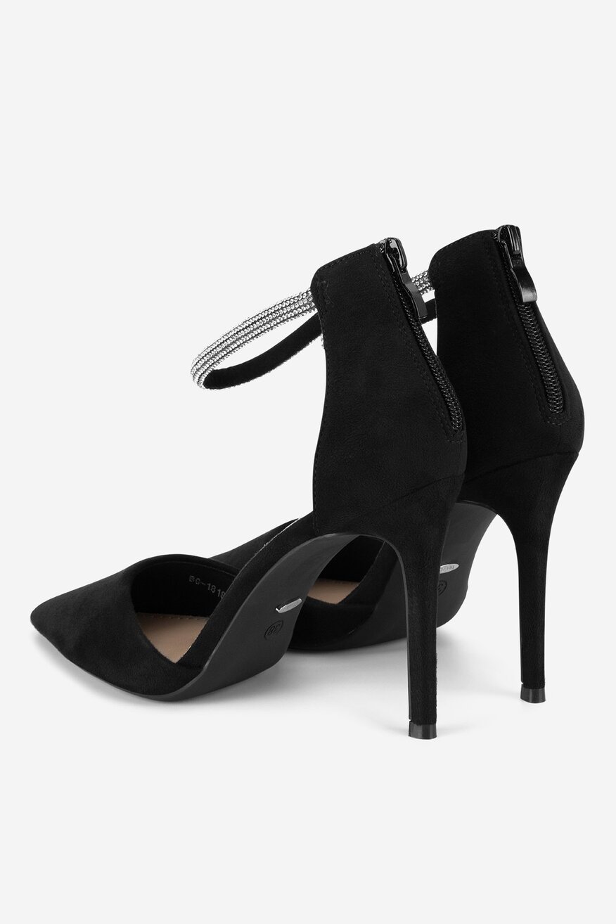 
                Pantofi cu toc DeeZee NEGRU - 5904410832242