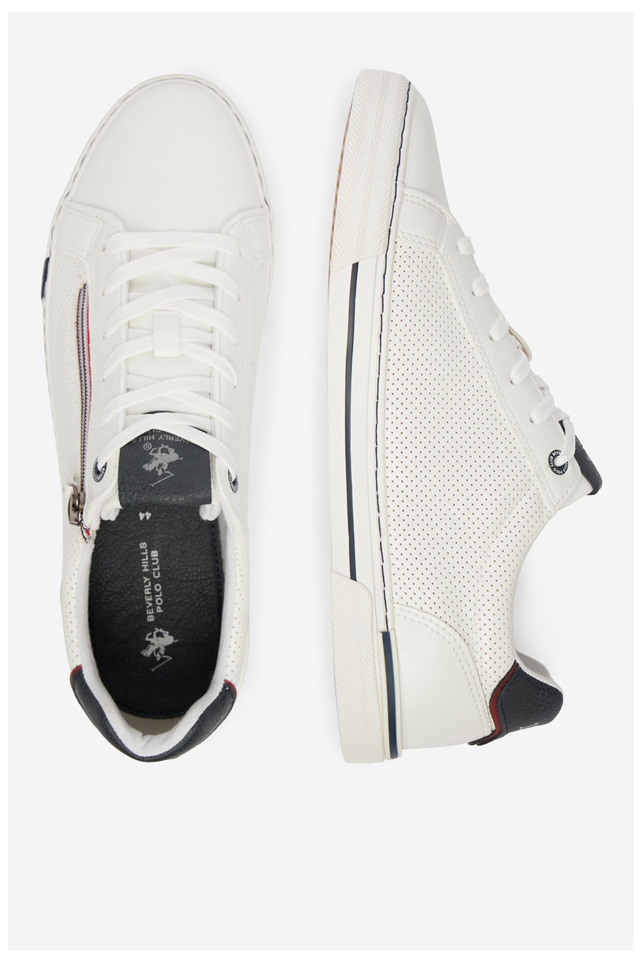 Trampki Beverly Hills Polo Club CEO-CUNEO-01 V5 Biały
