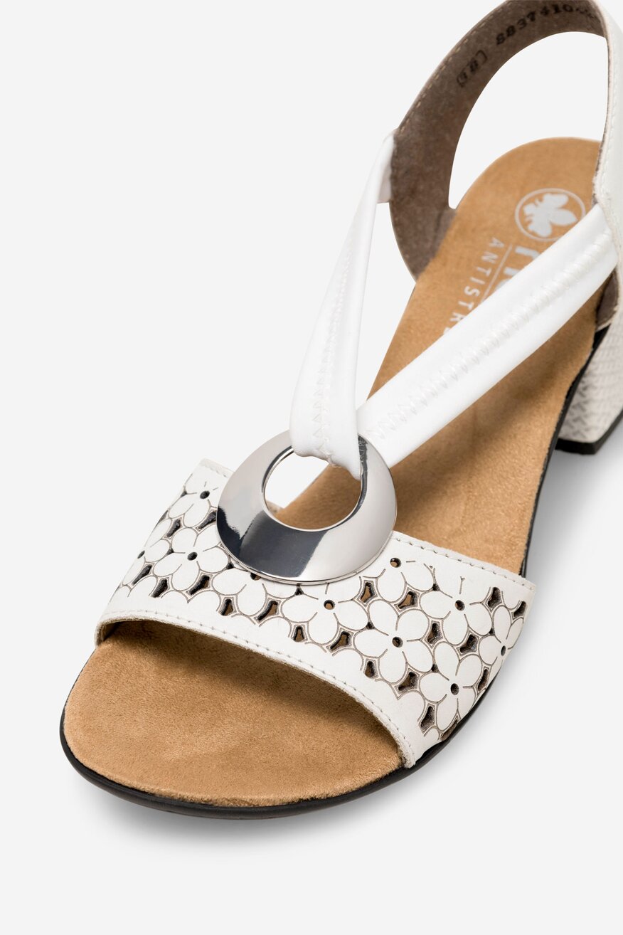 
                Rieker - Sandały na słupku - 5905588311553