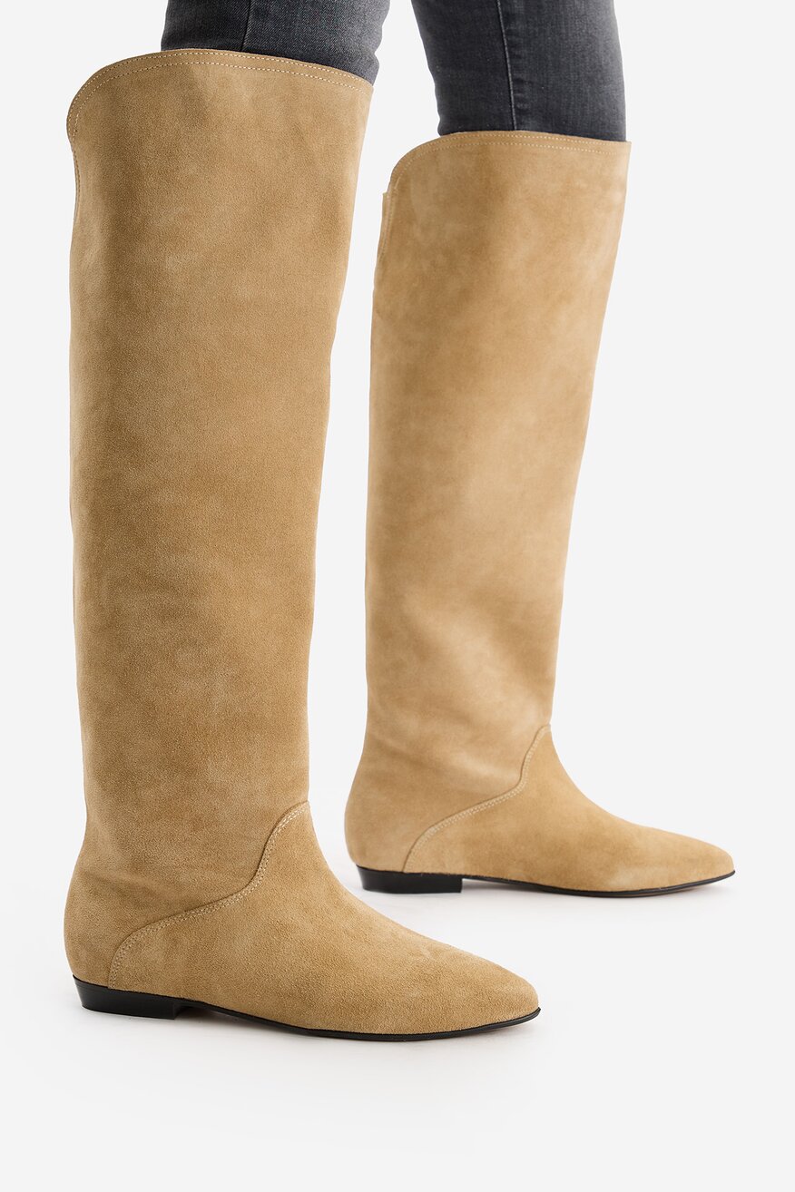 Badura - Kozaki skórzane - 5906751338063