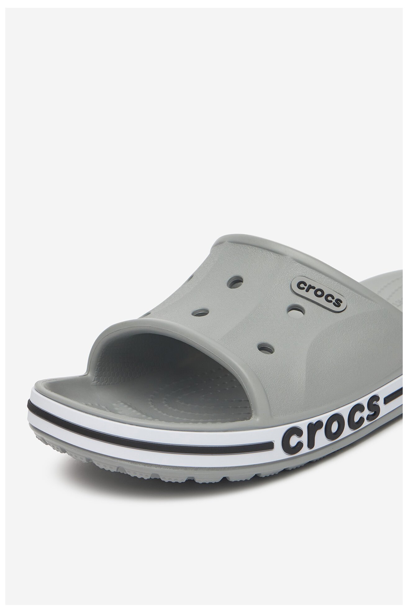 Uszodai papucs Crocs BAYABAND SLIDE 205392-007 SZÜRKE