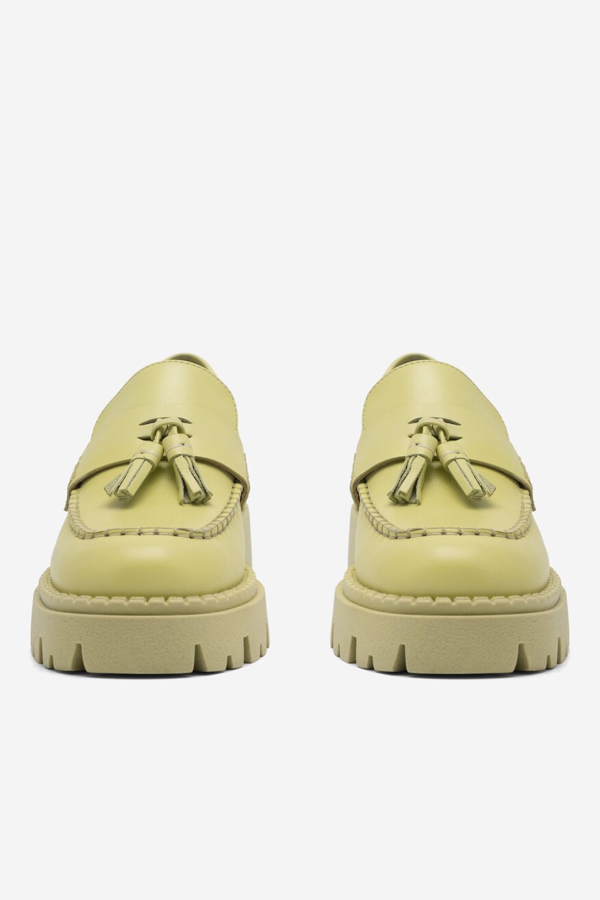 
                RAGE AGE - Mokasyny skórzane - 5904862669328