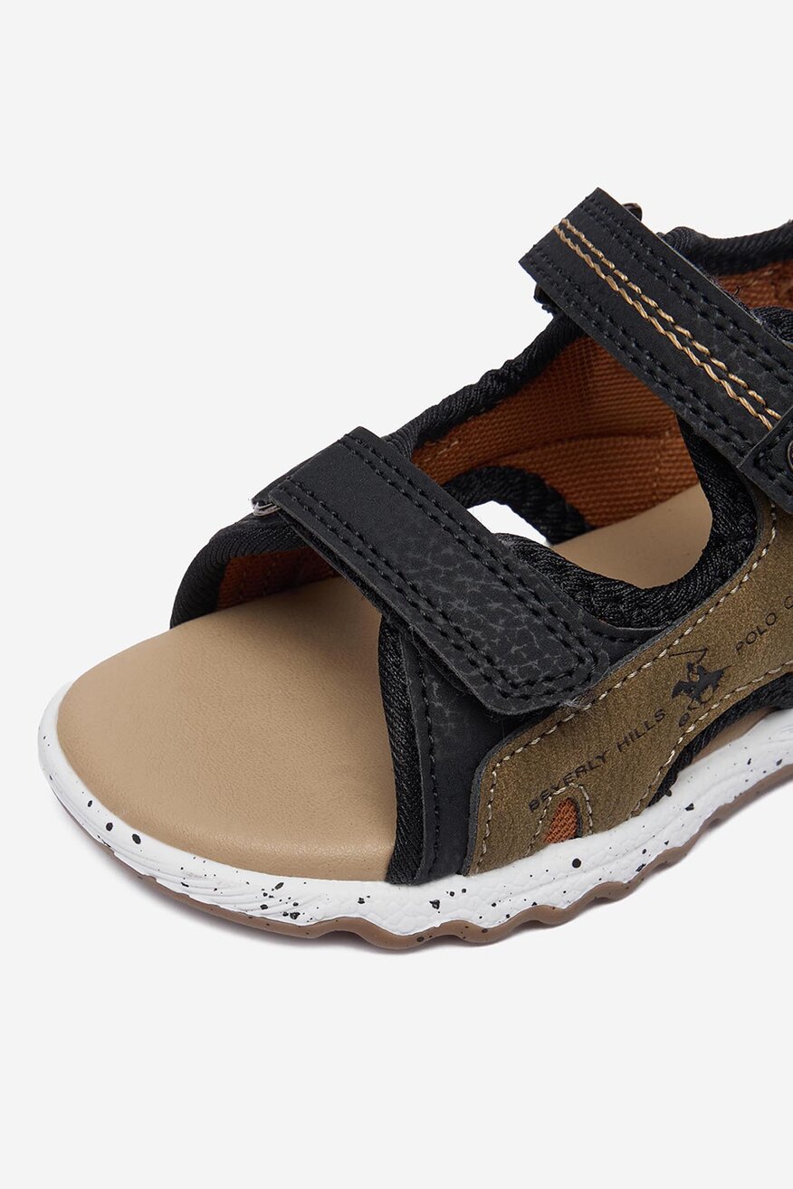 
                        Sandały Beverly Hills Polo Club CEO-AVO-25060405602 Khaki - 5906751924259