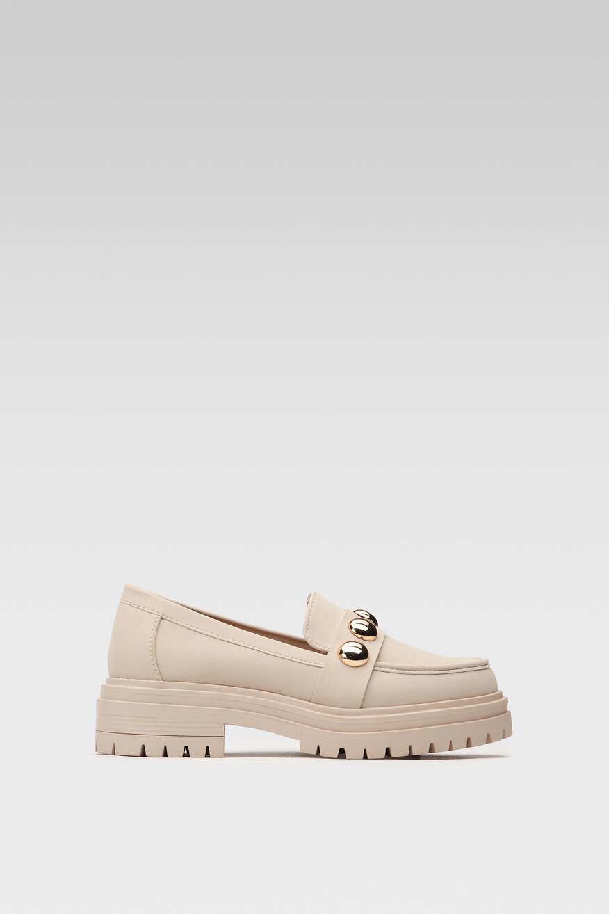 
                DeeZee - Loafersy na grubej podeszwie - 5904862550107