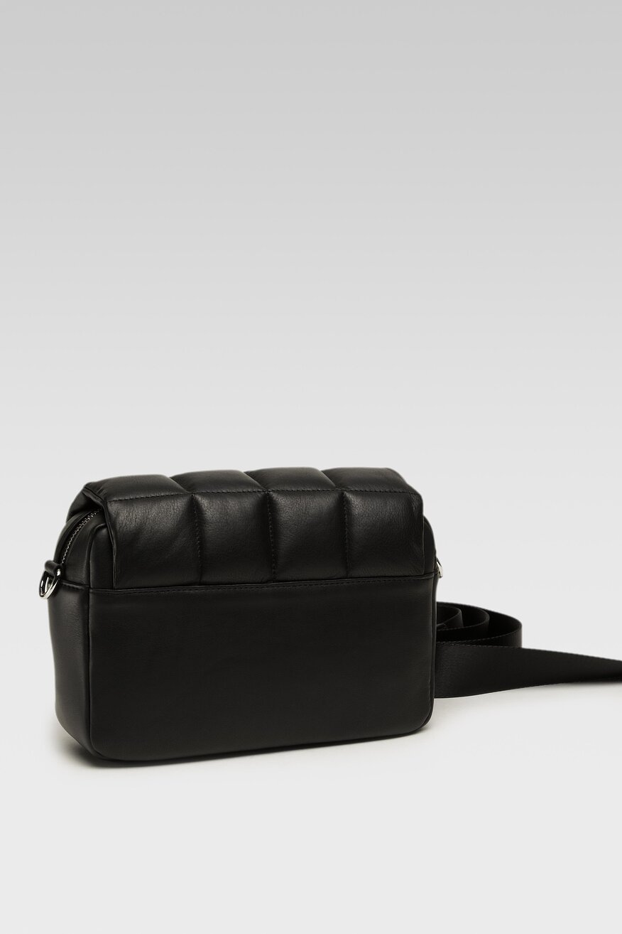 
                Badura - Torebka skórzana pikowana - 5904862069333