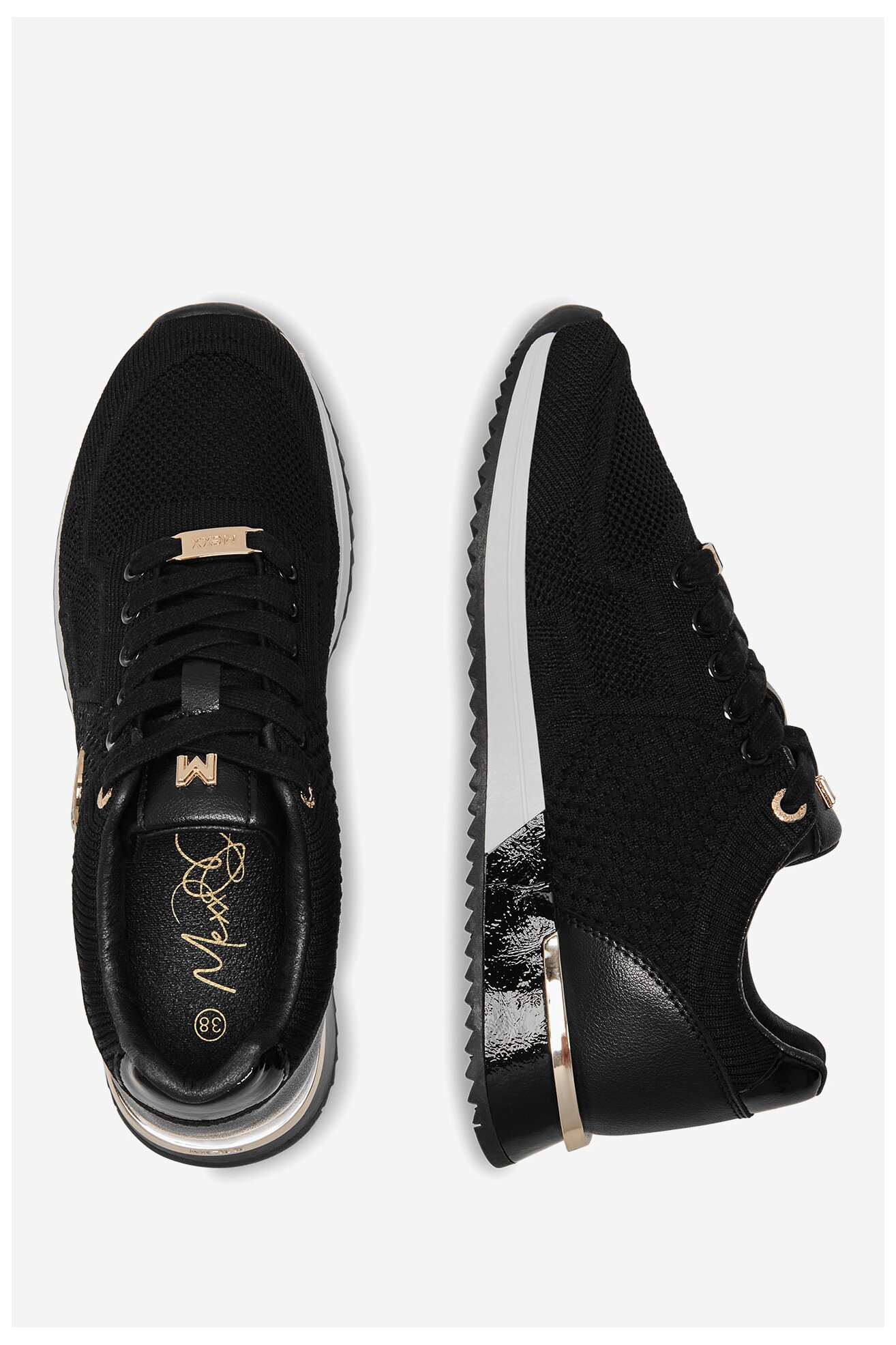 Sneakerși Mexx MIRL1010941W-01 NEGRU