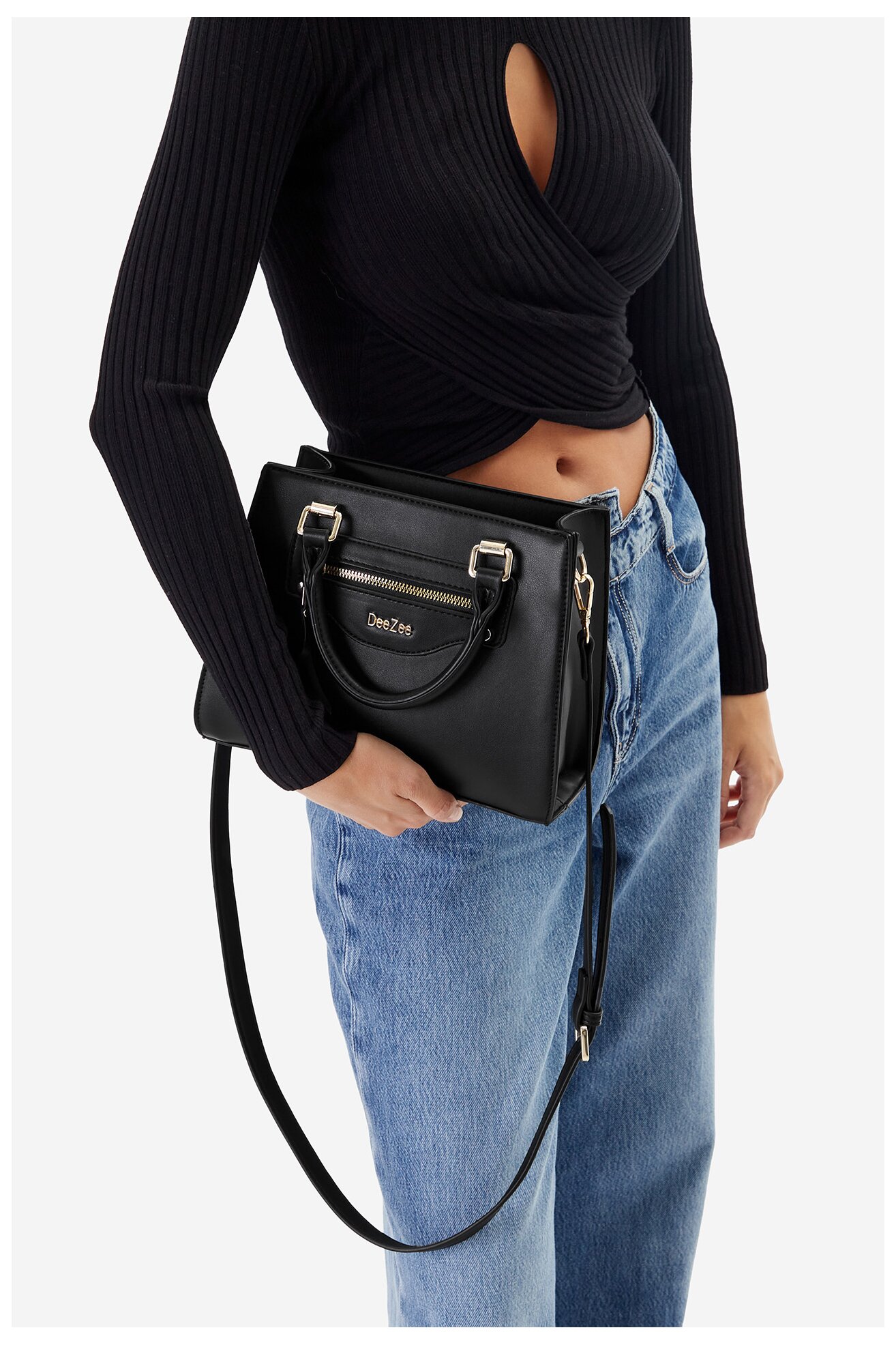 Kabelka DeeZee C-DZE-S-015-08 ČERNÁ
