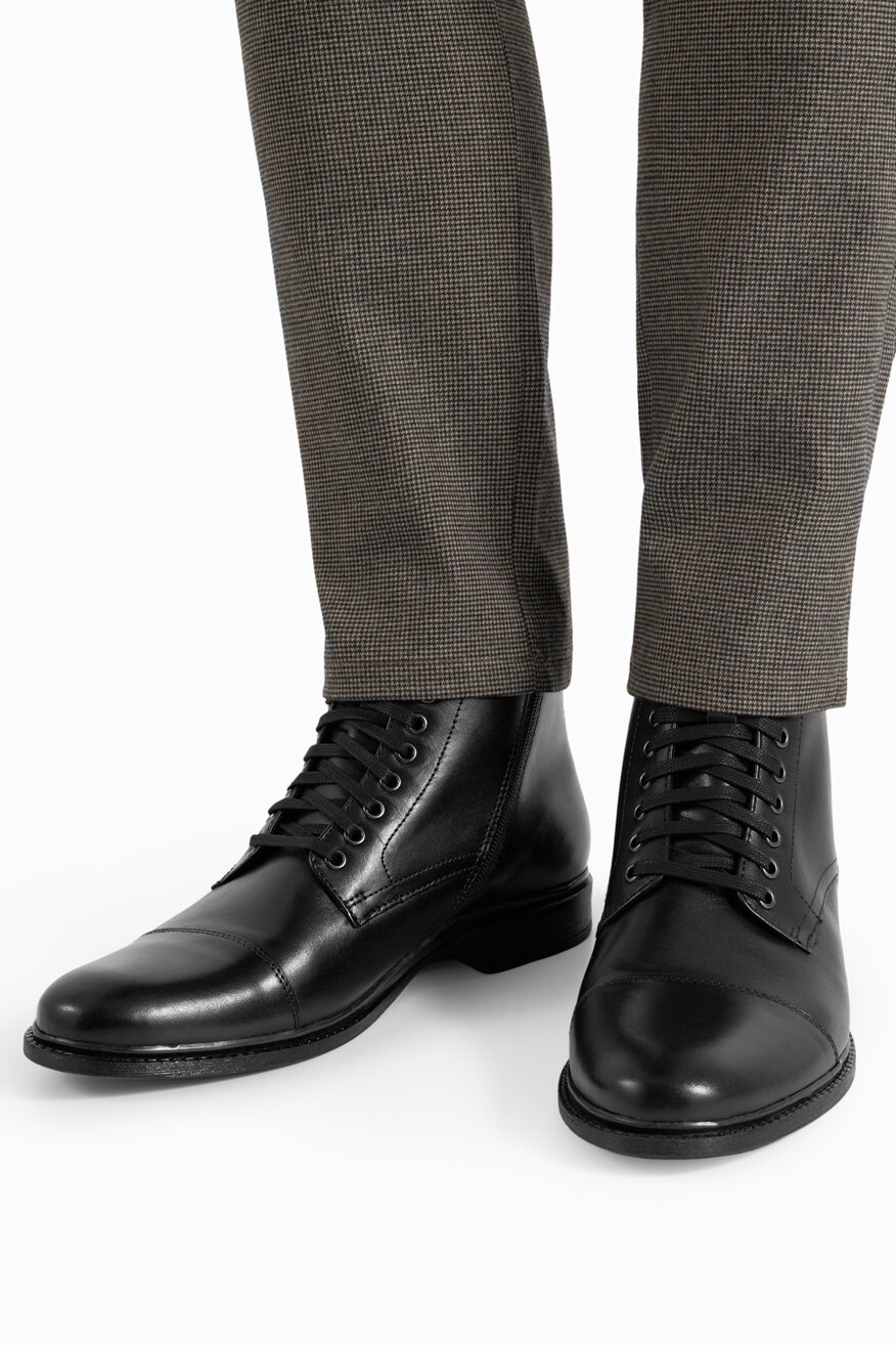 
                Lasocki - Trzewiki skórzane - 5905588734482