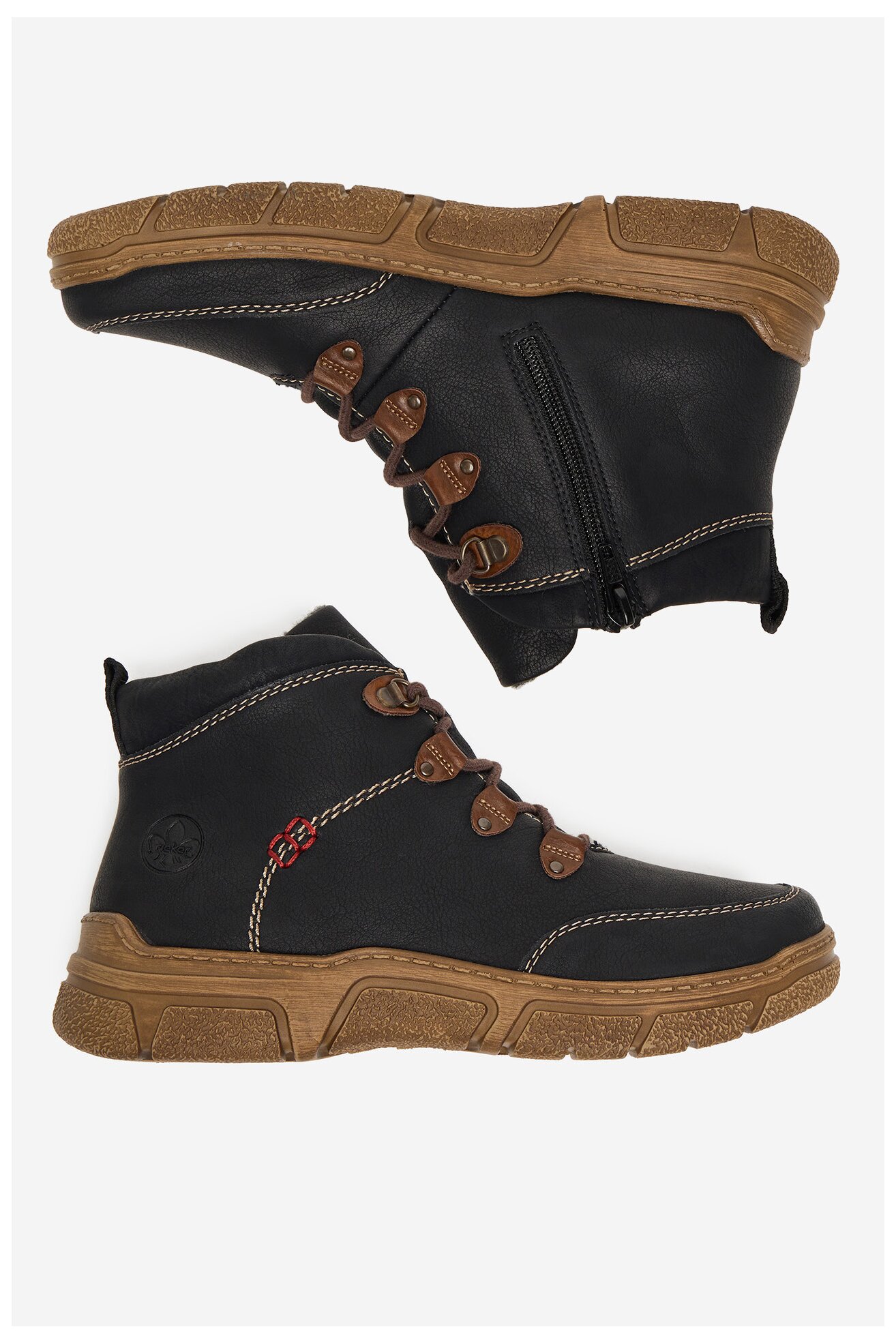 Csizma Rieker CEO-72313-00 FEKETE