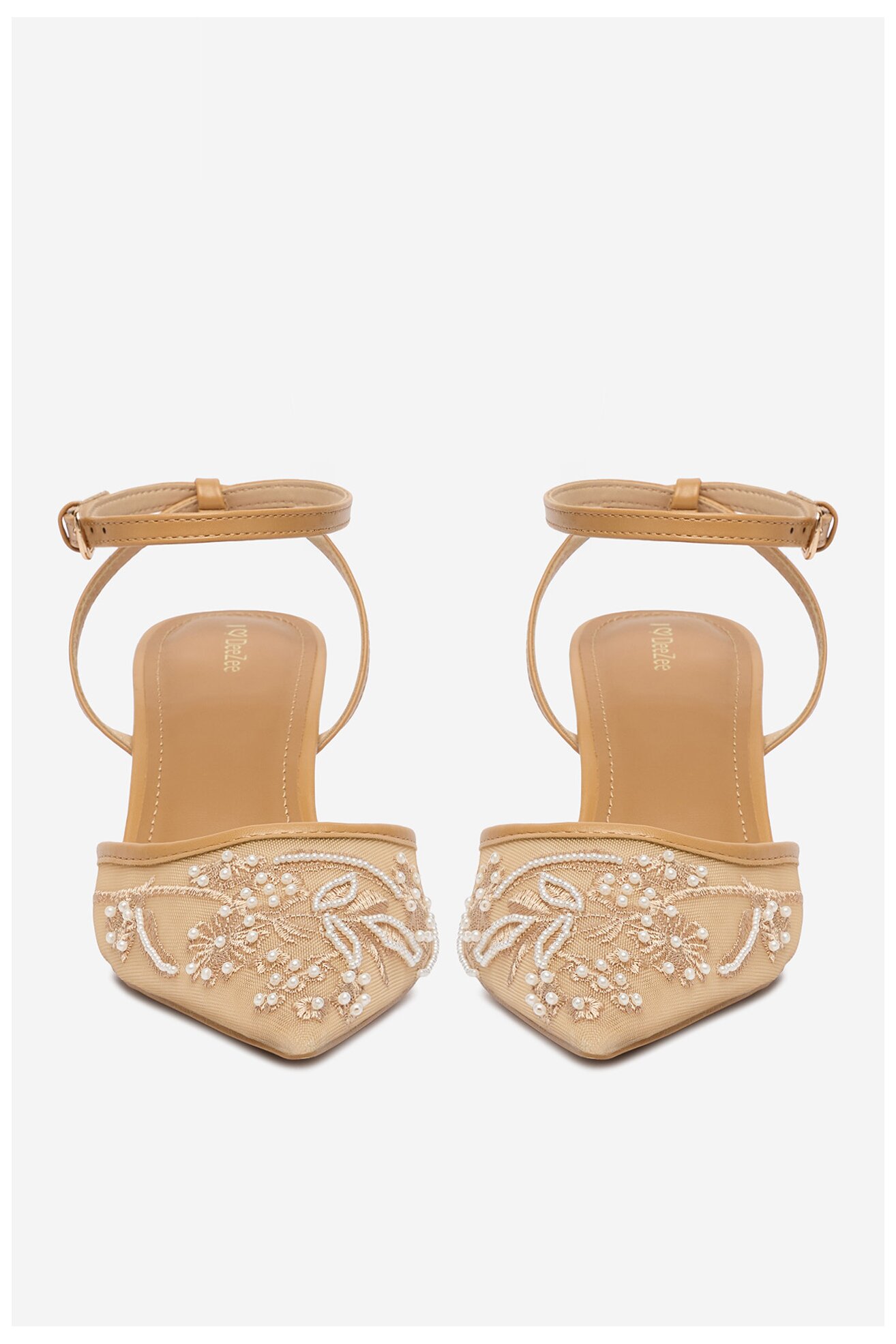 Czółenka DeeZee CEO-CD25-09-3 Beżowy