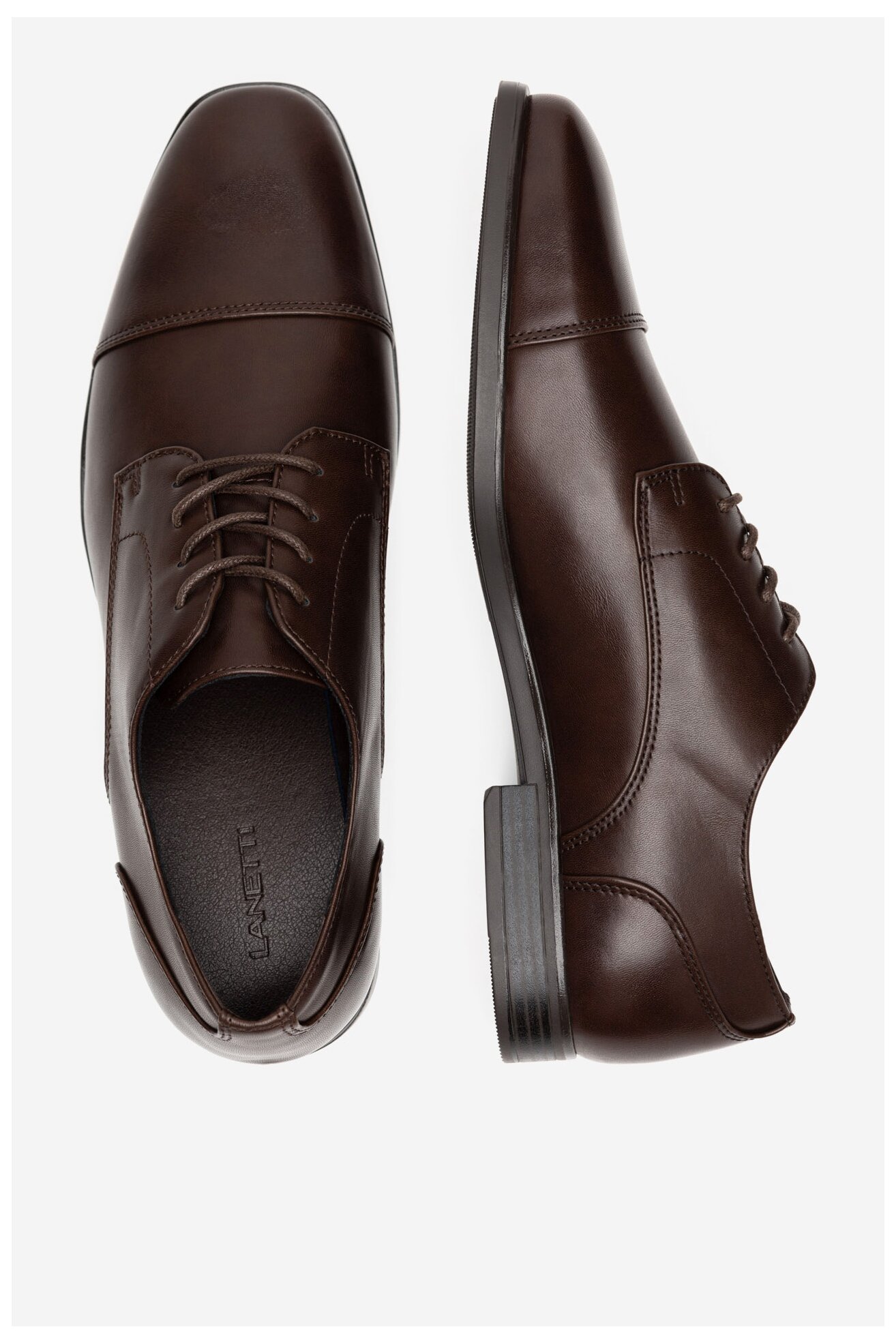 Половинки обувки Lanetti MYL8520-2 КАФЯВ