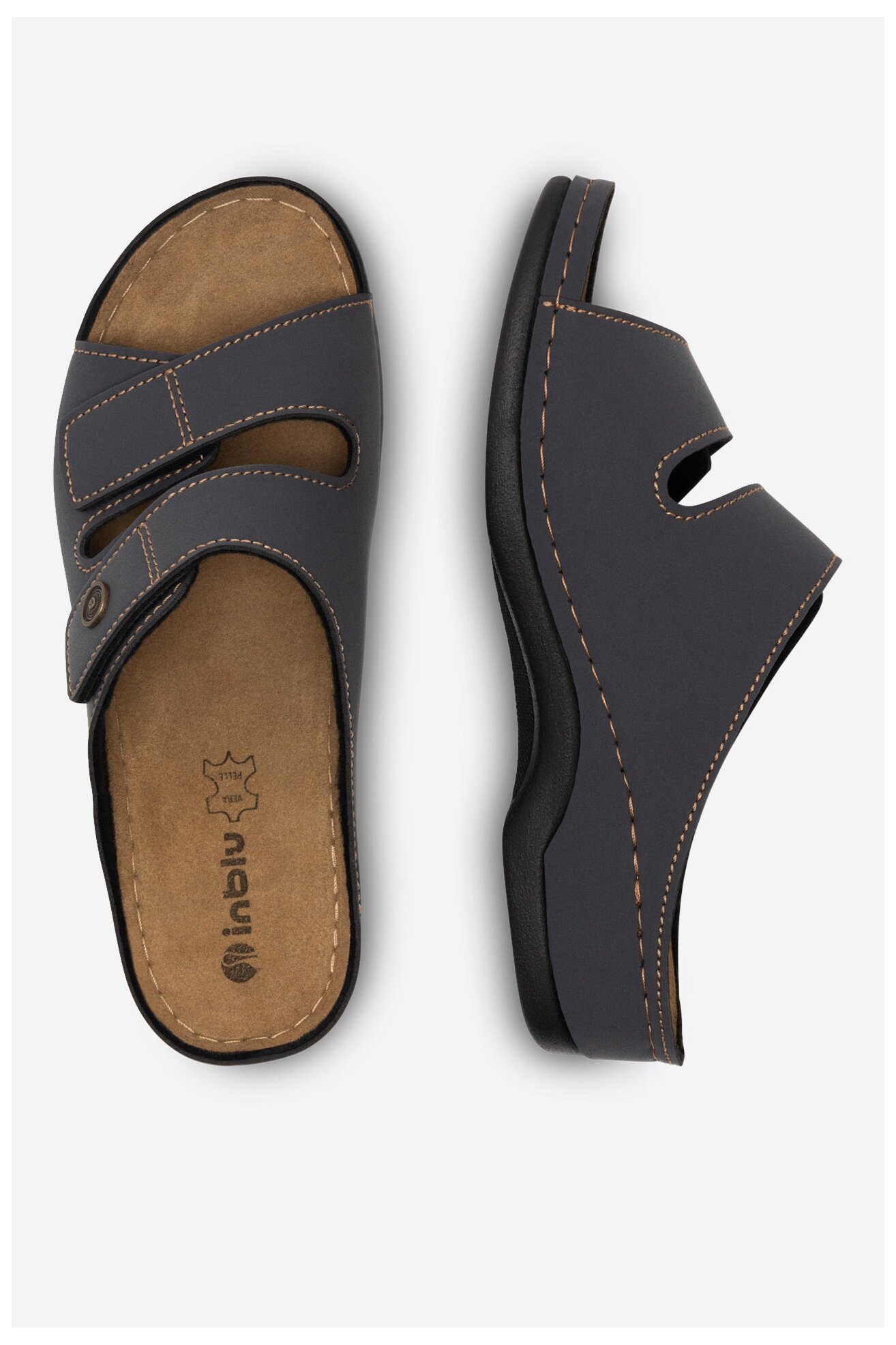 Шльопанець Inblu 06080A00 ТЕМНО-СИНІЙ